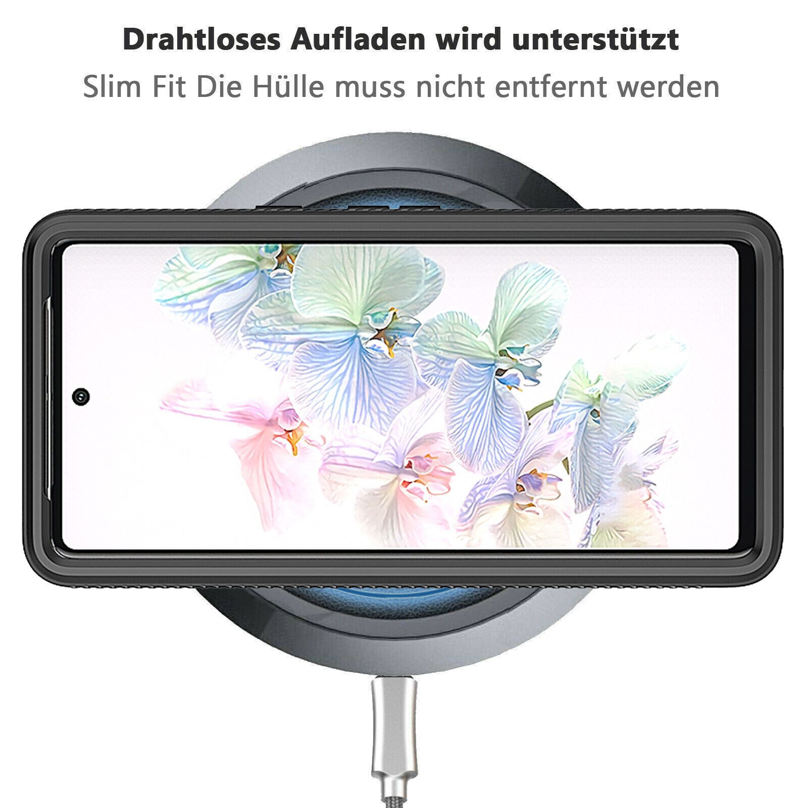 betterfon Handyhülle für Google Pixel 7 TPU Case mit 360° Rundumschutz Displayschutz, 360 Grad Hülle mit Displayschutz und Fingerprint