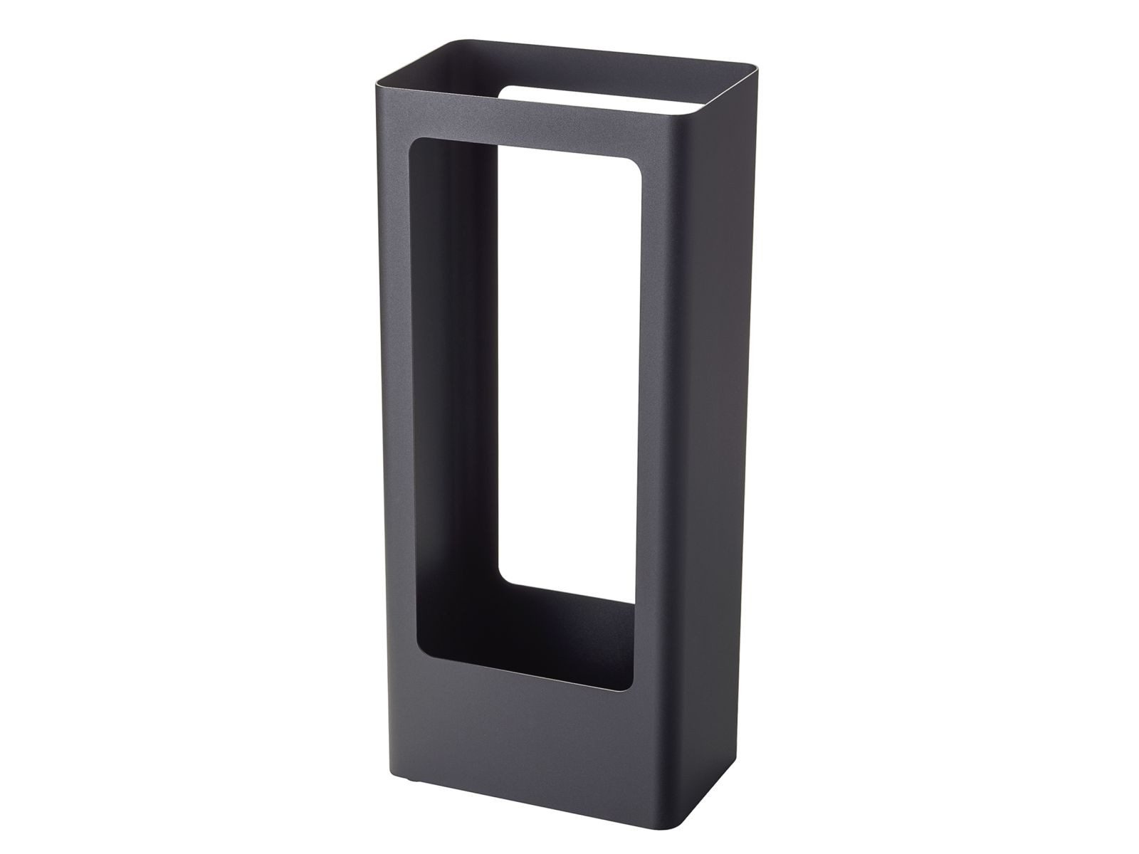 Yamazaki Schirmständer Tower, Regenschirmständer, aus Metall, freistehend, modern, schwarz