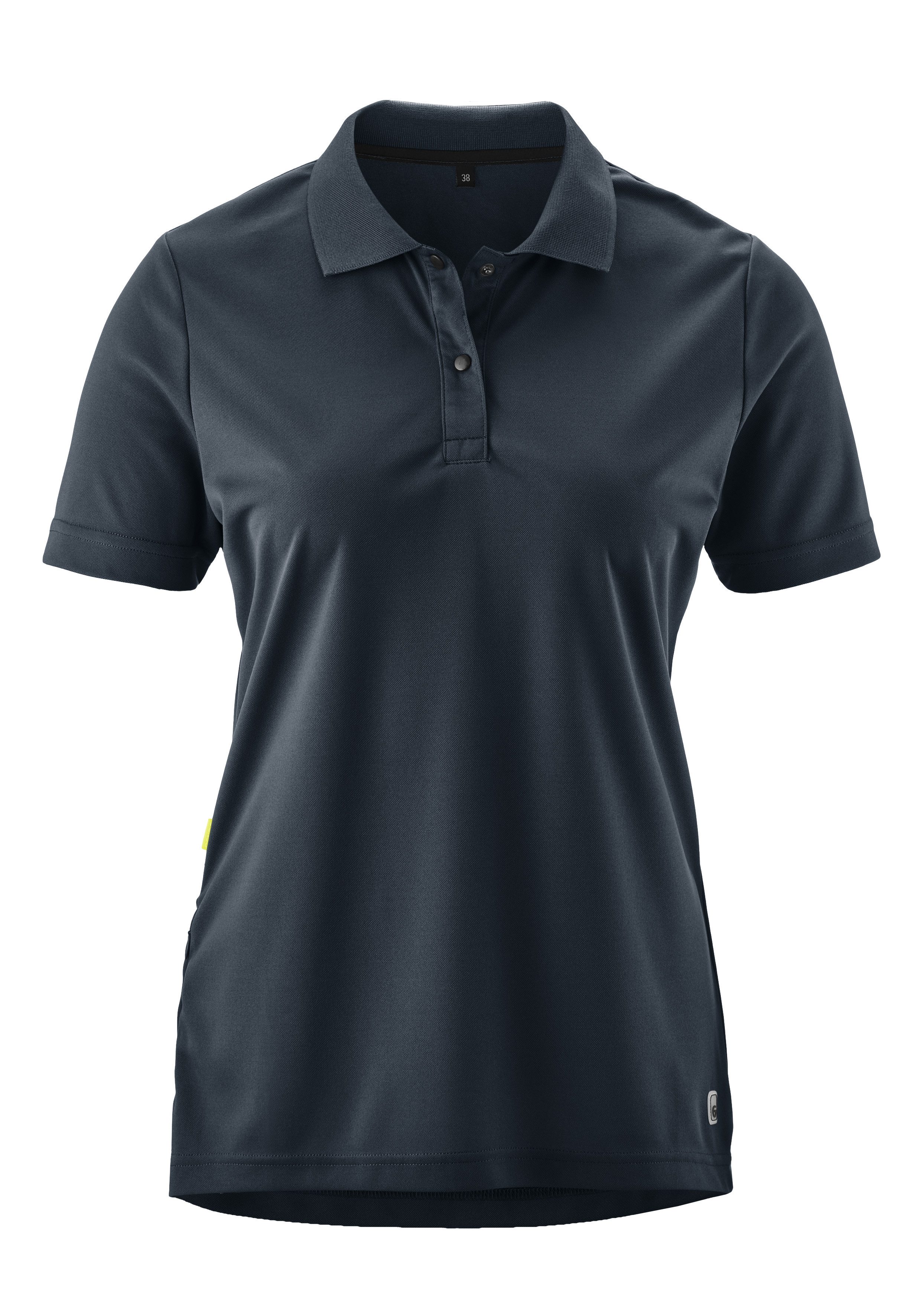 Gonso Radtrikot Essential Poloshirt W Damen Radshirt, Polo-Shirt mit Spitzkragen, mit Rückentasche