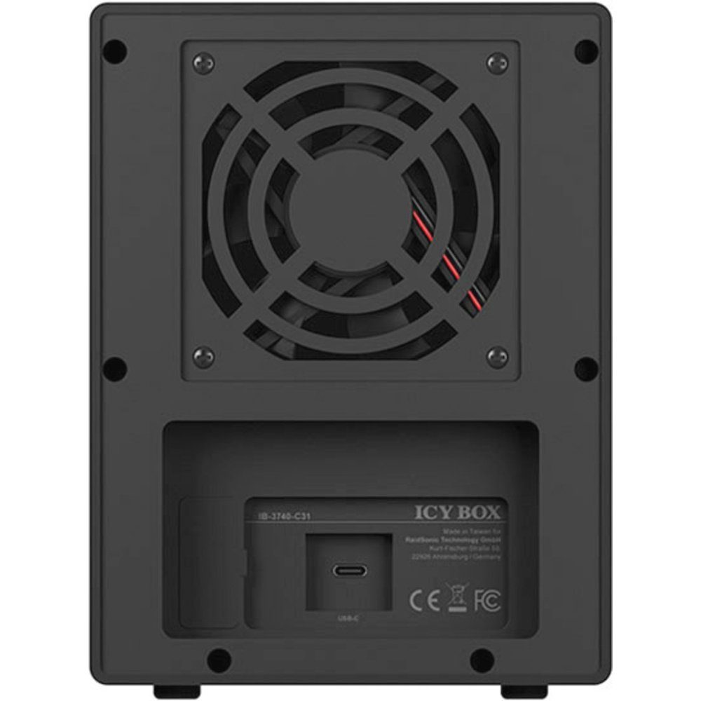 ICY BOX Festplatten-Gehäuse ICY BOX 60360 SATA-Festplatten-Gehäuse 2.5 Zoll USB-C® (USB 3.1 Gen 2) – Bild 4 von 5