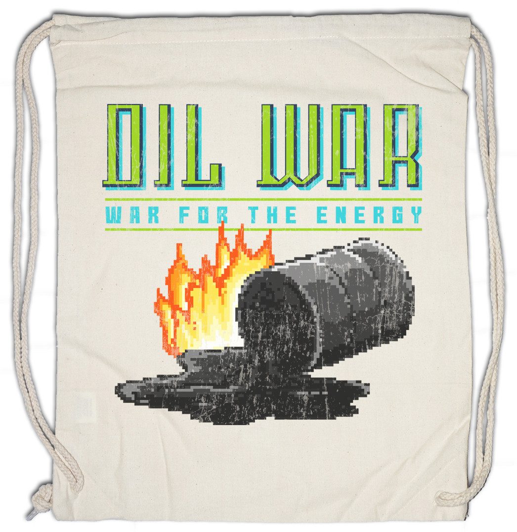 Turnbeutel War For The Energy Turnbeutel Öl Oil Save The World Green Energy
