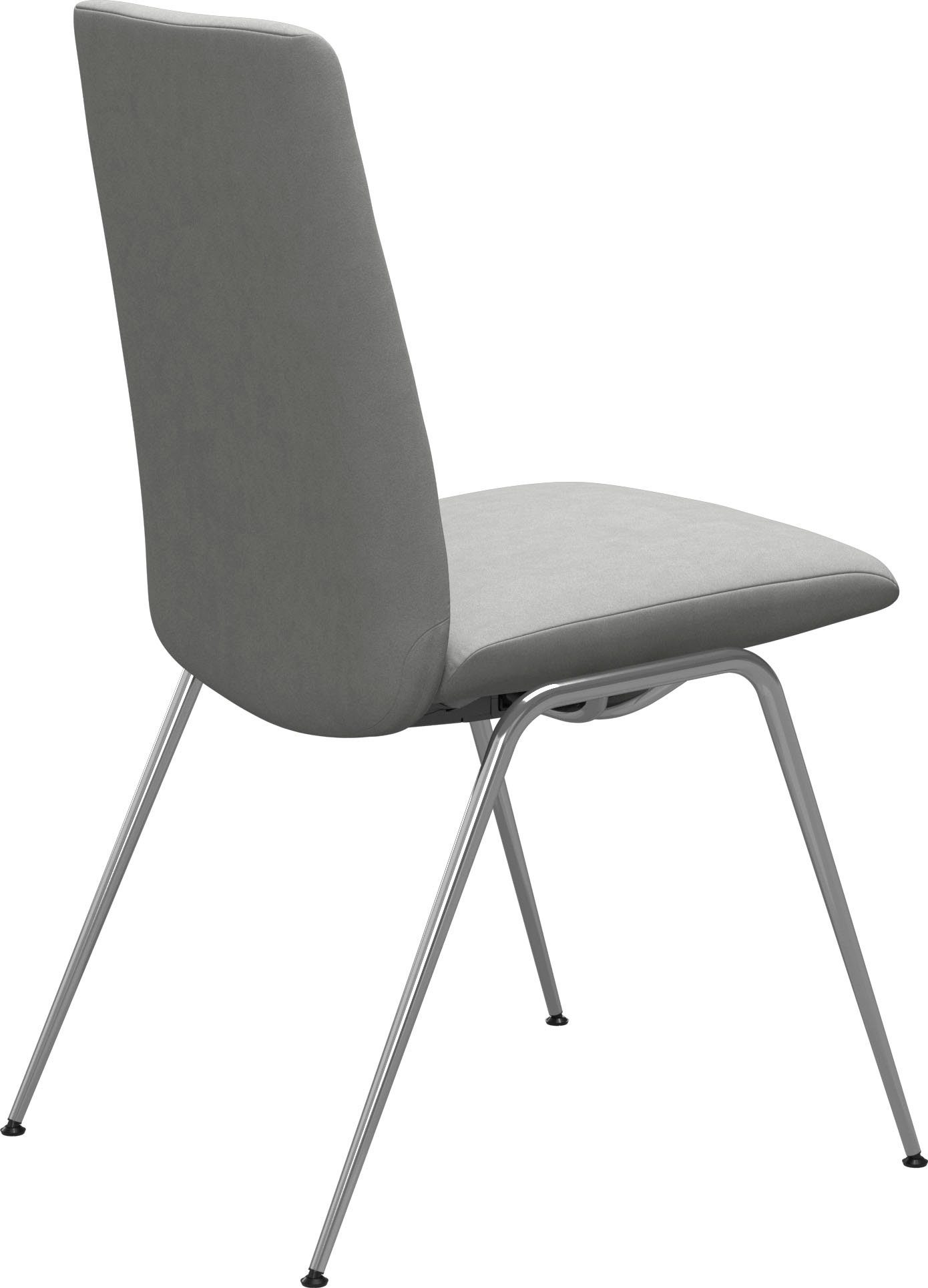 Stressless® Polsterstuhl mit glänzend Chrom Low Stahl aus in Back, Beinen Größe M, Laurel