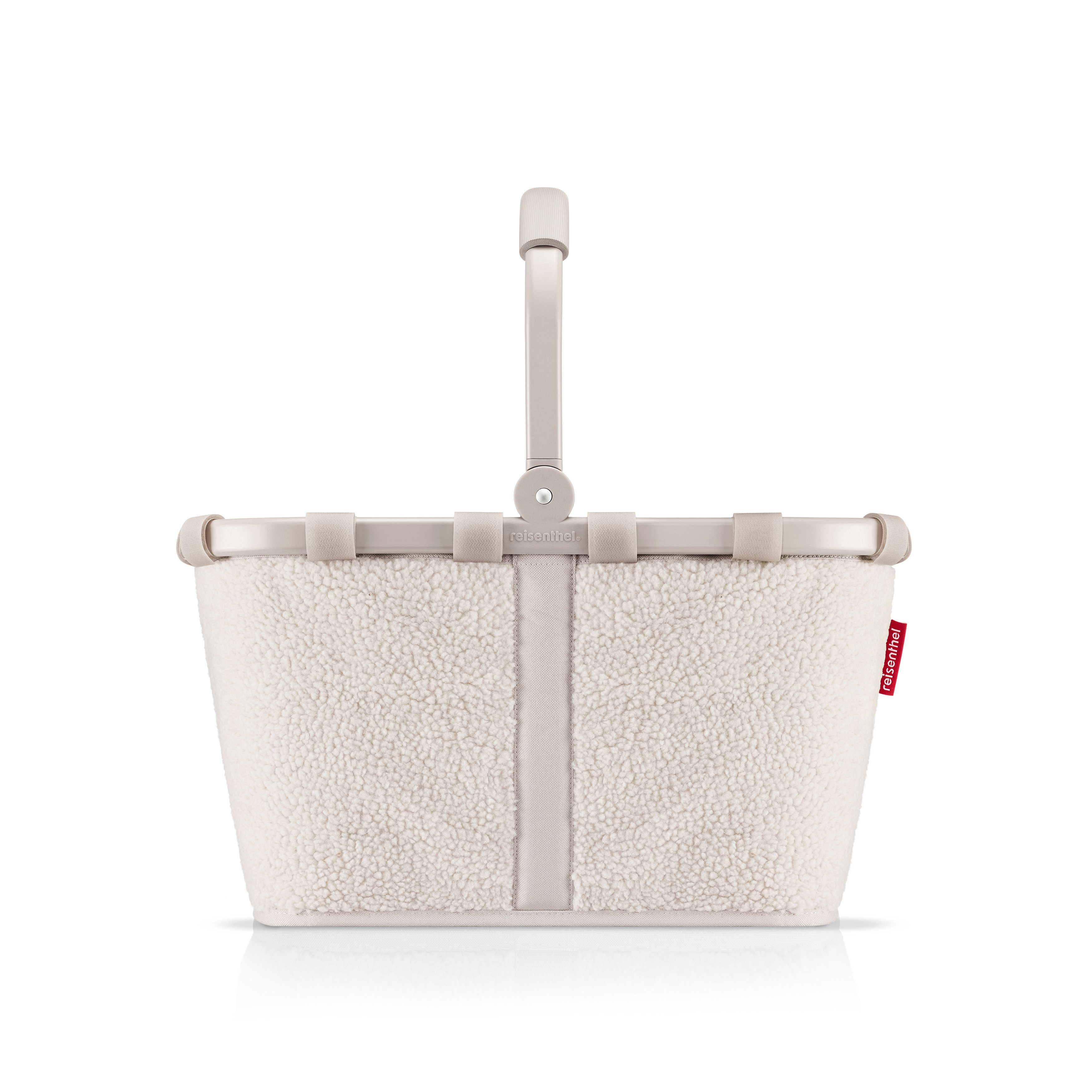 REISENTHEL® Einkaufskorb carrybag, 22 l, Standfüße, ummantelter Griff zum Umklappen, Innentasche Reißverschluss