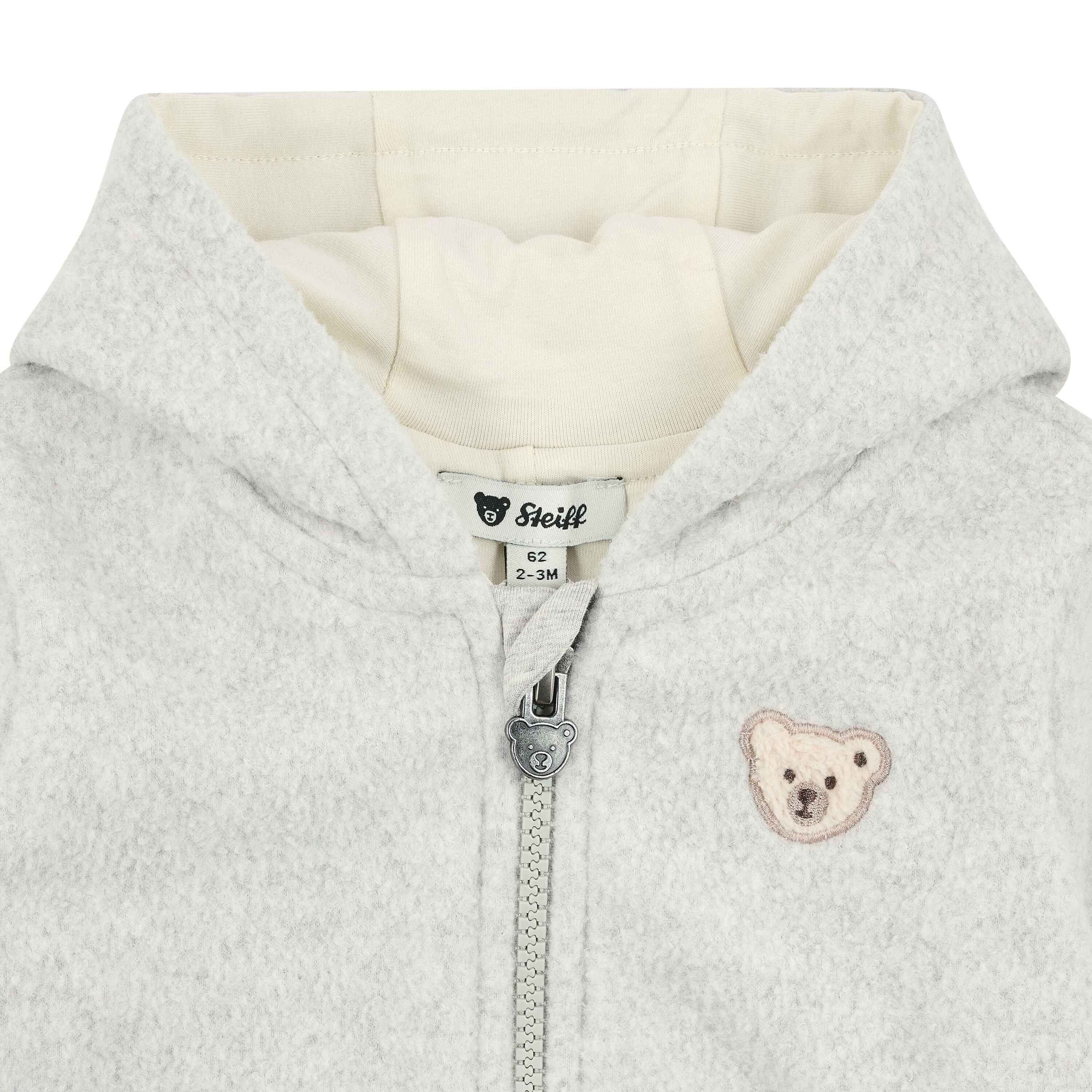 Steiff Strampler Strampler langarm Baby Wellness, gefüttert