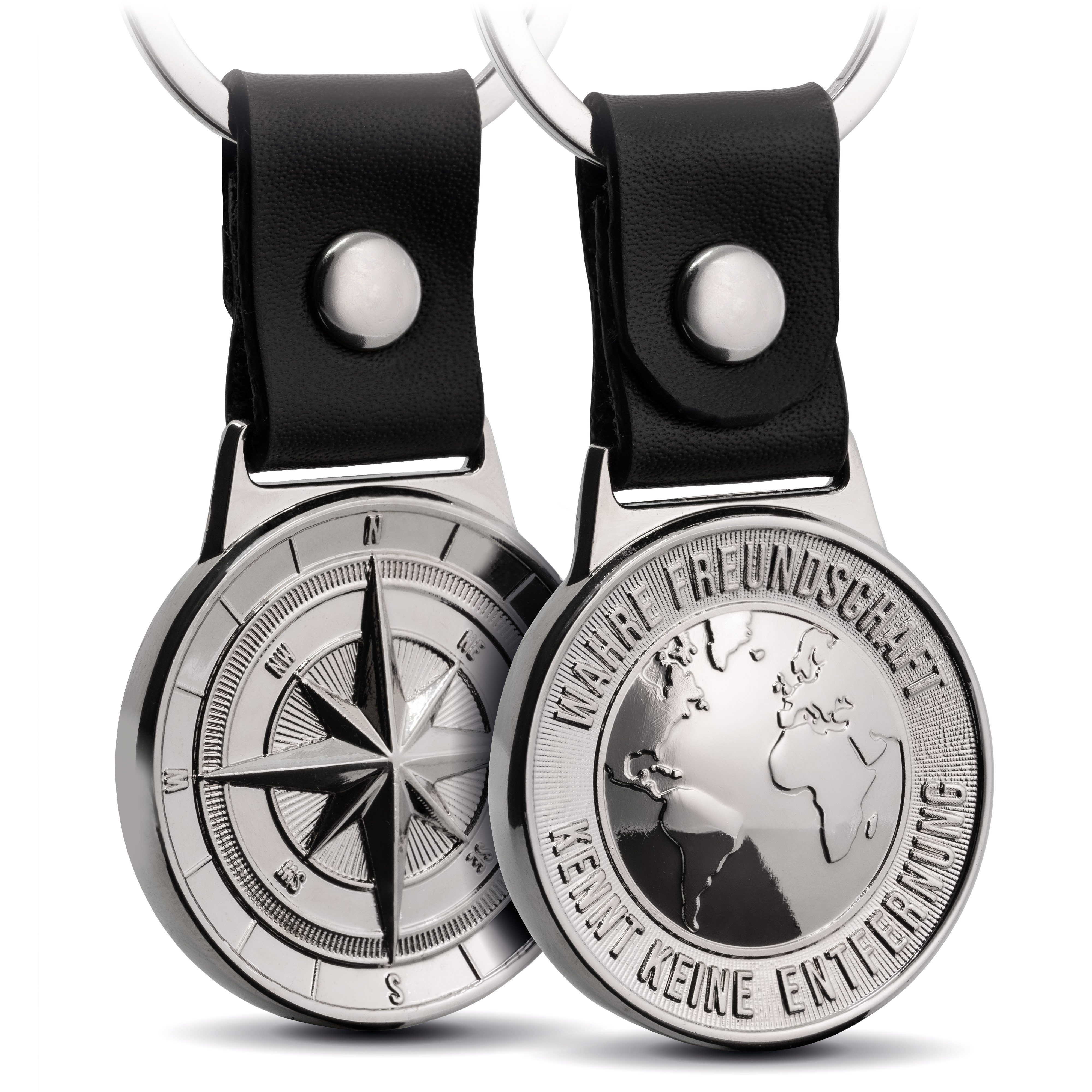 FABACH Schlüsselanhänger Leder Anhänger Northstar - Beste Freunde - Glücksb günstig online kaufen