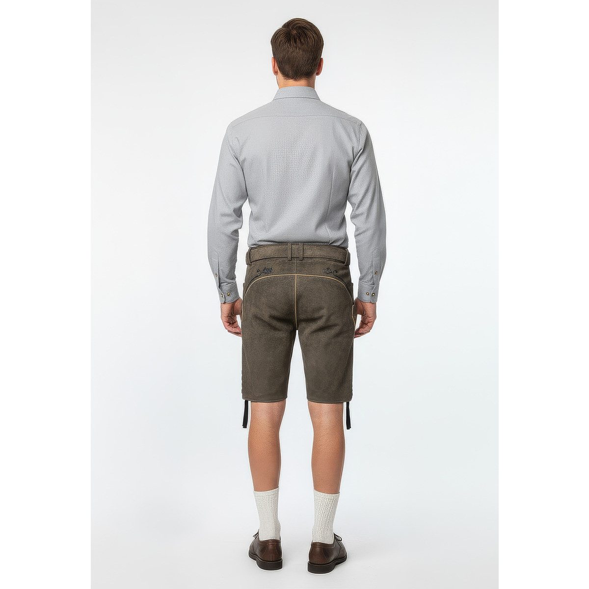 Spieth & Wensky Trachtenlederhose Gottfried Herren (1-tlg) Trachtenlederhose, Trachtenhose, Bayerische Lederhose, Oktoberfest – Bild 5 von 5