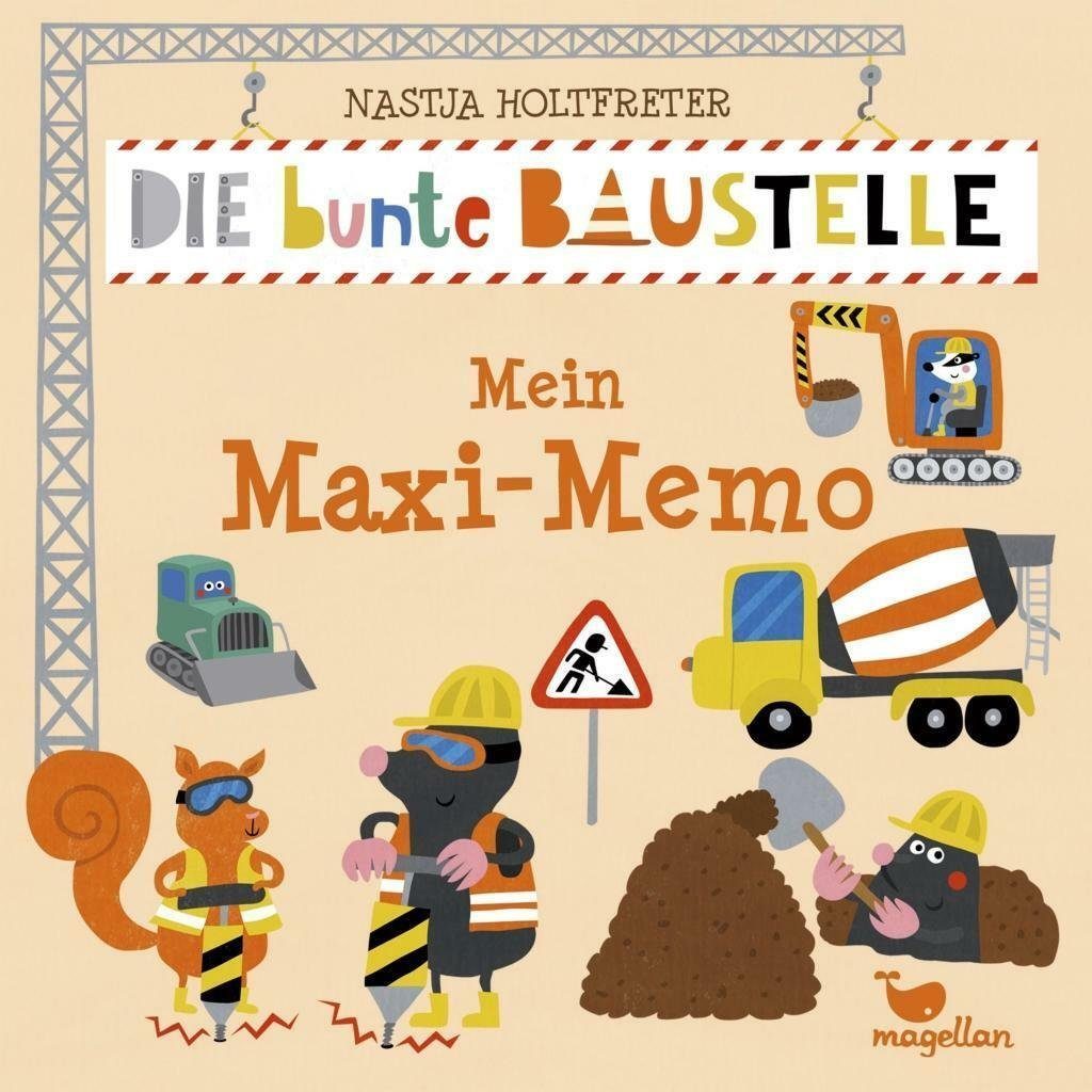Magellan Spiel, Die bunte Baustelle - Mein Maxi-Memo