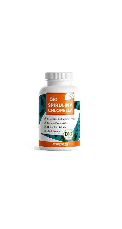 ProFuel Bio SPIRULINA CHLORELLA 600 Presslinge Presslinge, 300 g, Presslinge