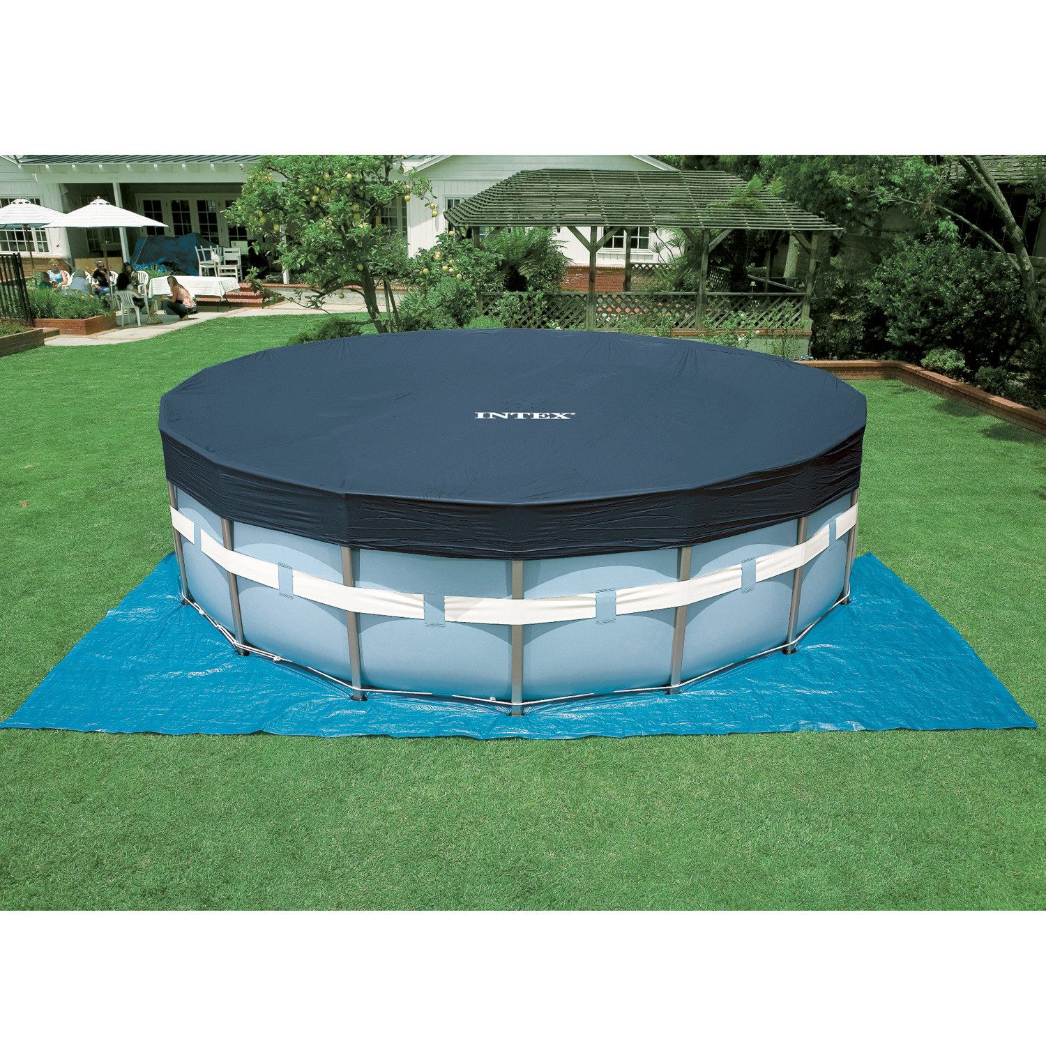 Intex Rundpool Frame Swimming Pool Set "Ultra Rondo XTR (Set), Ø 488 x 122 cm