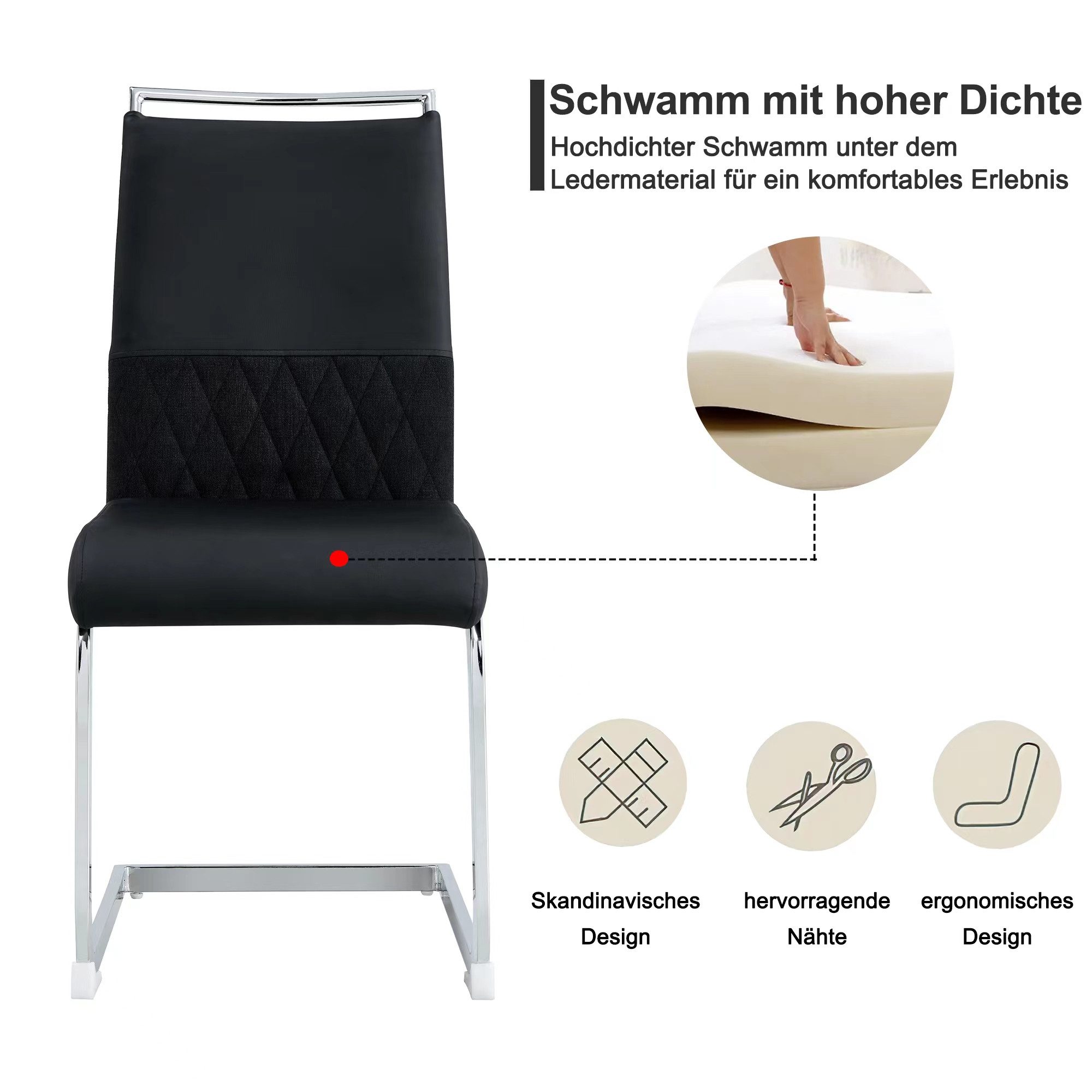 i@home Esszimmerstuhl Esszimmerstuhl Polsterstuhl 2er - günstig online kaufen