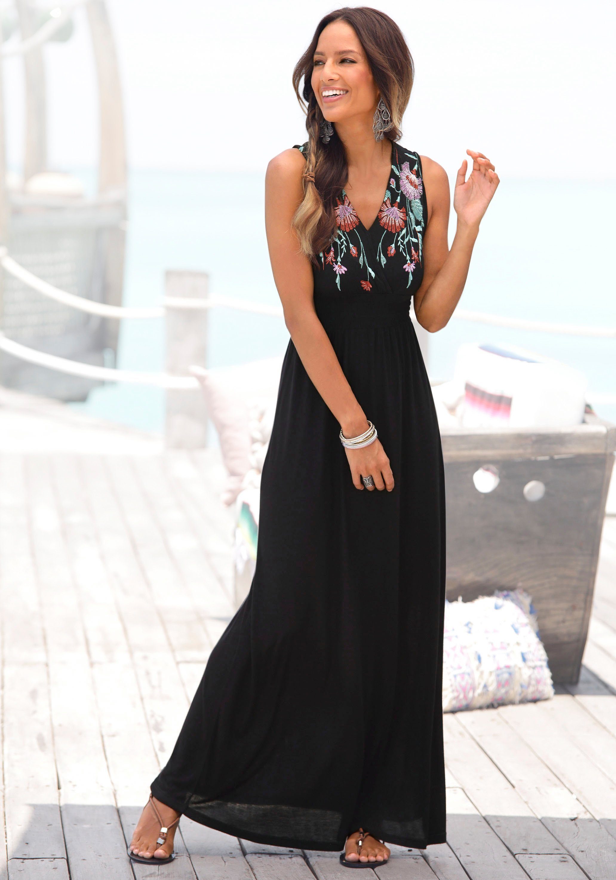 Sommerkleid in schwarz online kaufen | OTTO