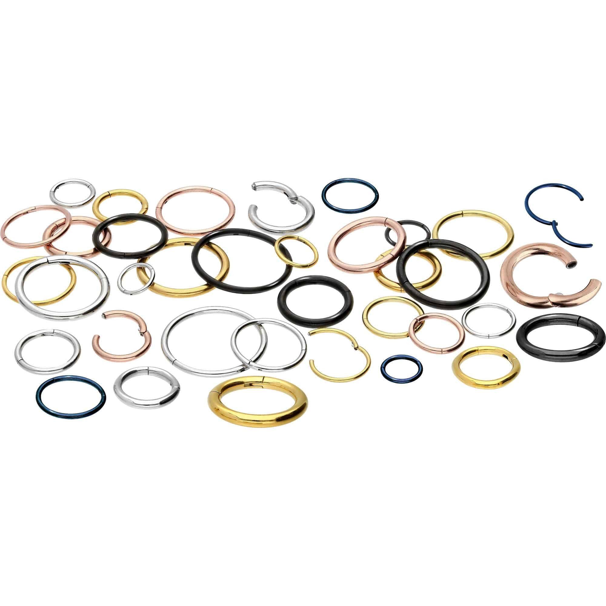 PIERCINGLINE Nasenpiercing Chirurgenstahl Segmentring Clicker Ohrpiercing S günstig online kaufen