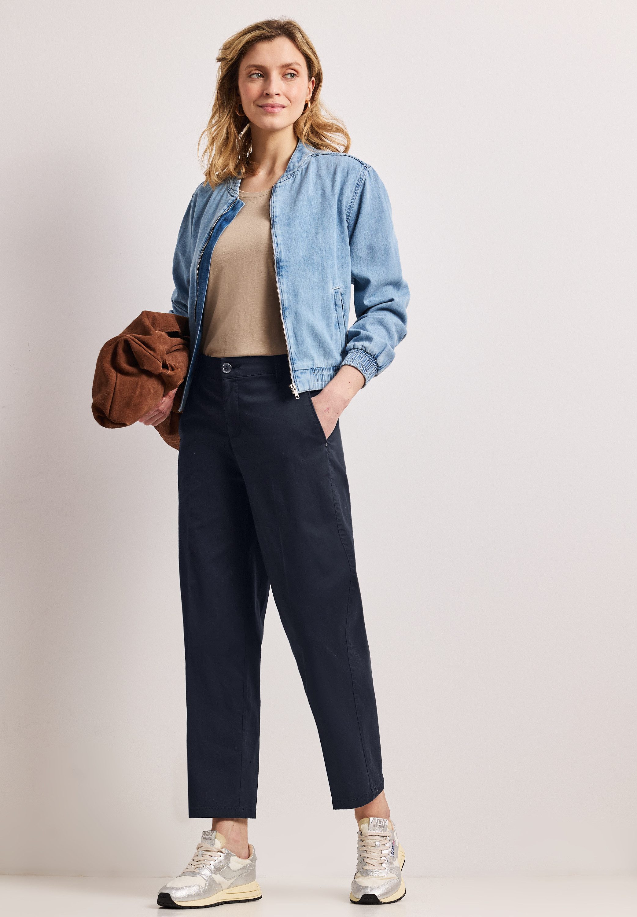STREET ONE Chinohose Middle Waist