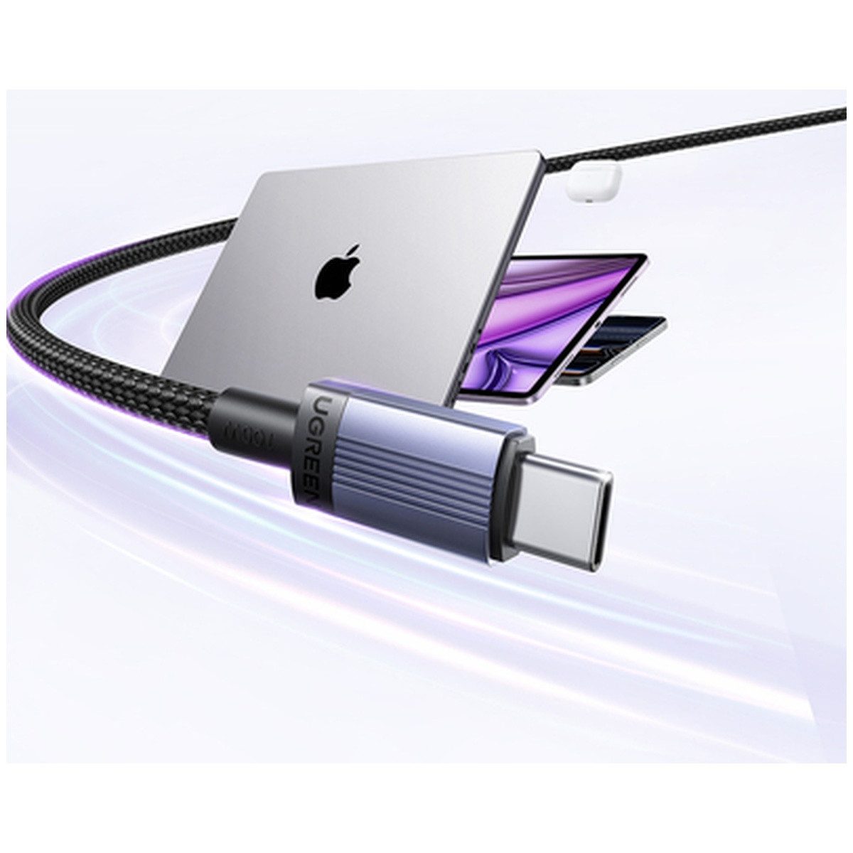 UGREEN Ugreen USB-C auf USB-C PD Kabel 100 W 5 A 2 m Smartphone-Ladegerät