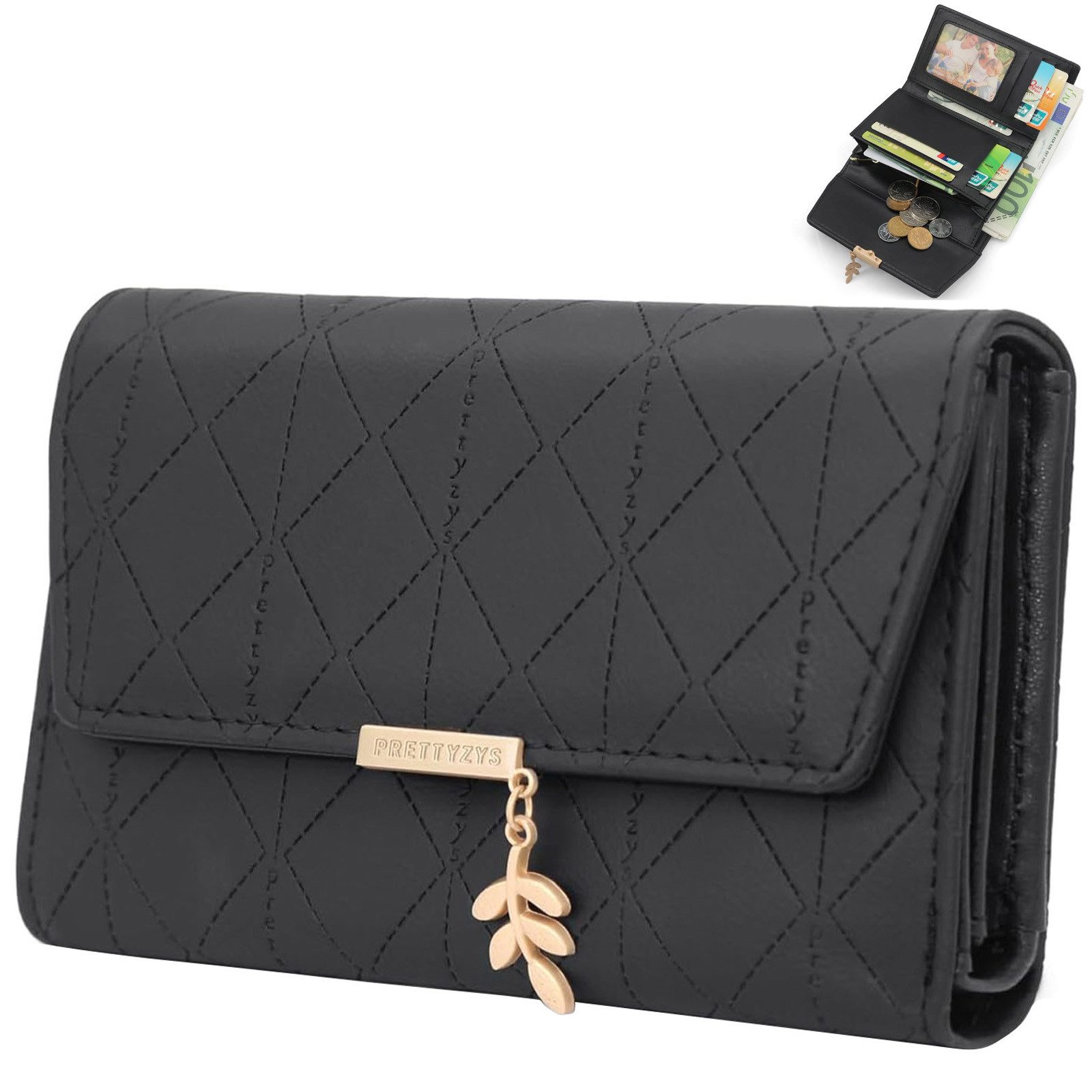 OKWISH Geldbörse Damenbörse Klein Geldbeutel Slim Wallet KunstlederPortemon günstig online kaufen