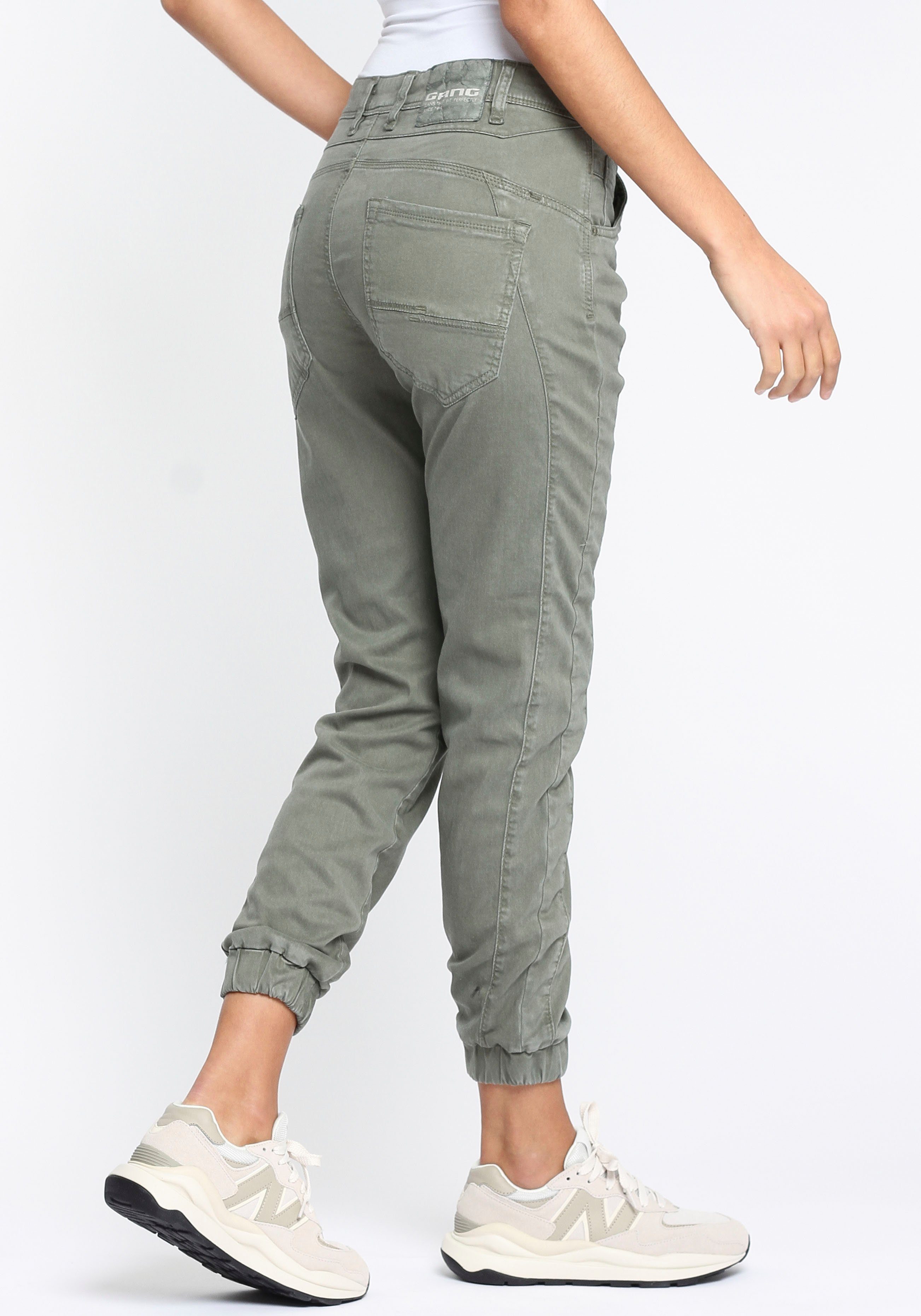 GANG Cargohose 94RAFFAELA CARGO mit 2-Knopf Verschluss günstig online kaufen