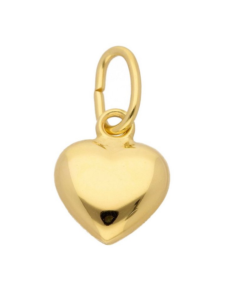 mm - Herz, Anhänger 5,6 für Goldschmuck Damen, Höhe 7,2 Maße Breite Gold Kettenanhänger Adelia´s 333 - mm