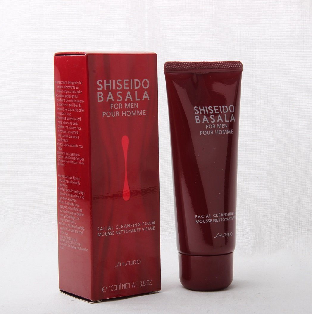 SHISEIDO Gesichts-Reinigungsschaum Shiseido Basala For Foam Homme Cleansing 100ml Pour Men