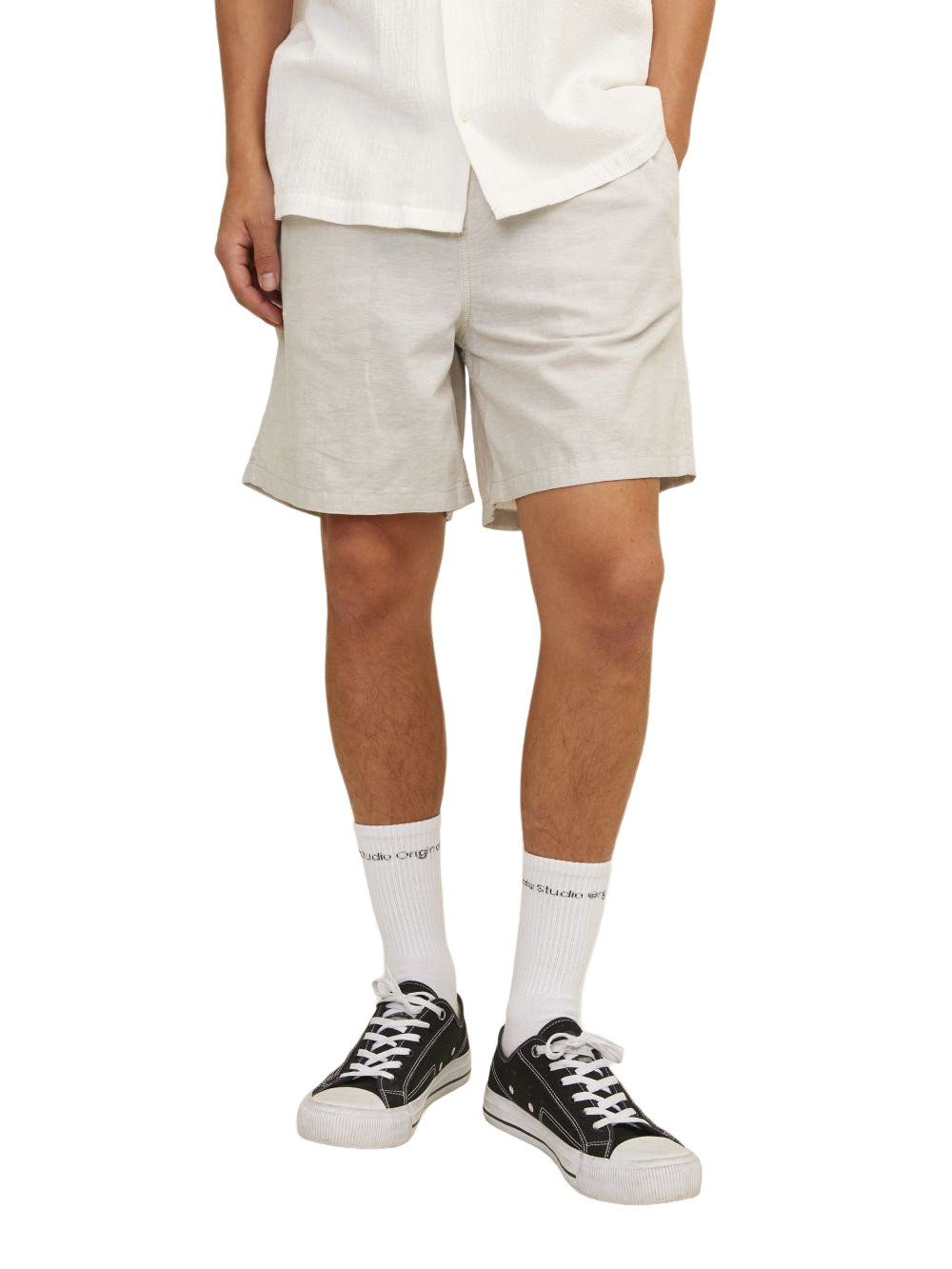 Jack & Jones Herren Short JPSTJAIDEN SUMMER LINEN BLEND SHORT- Relaxed Fit günstig online kaufen