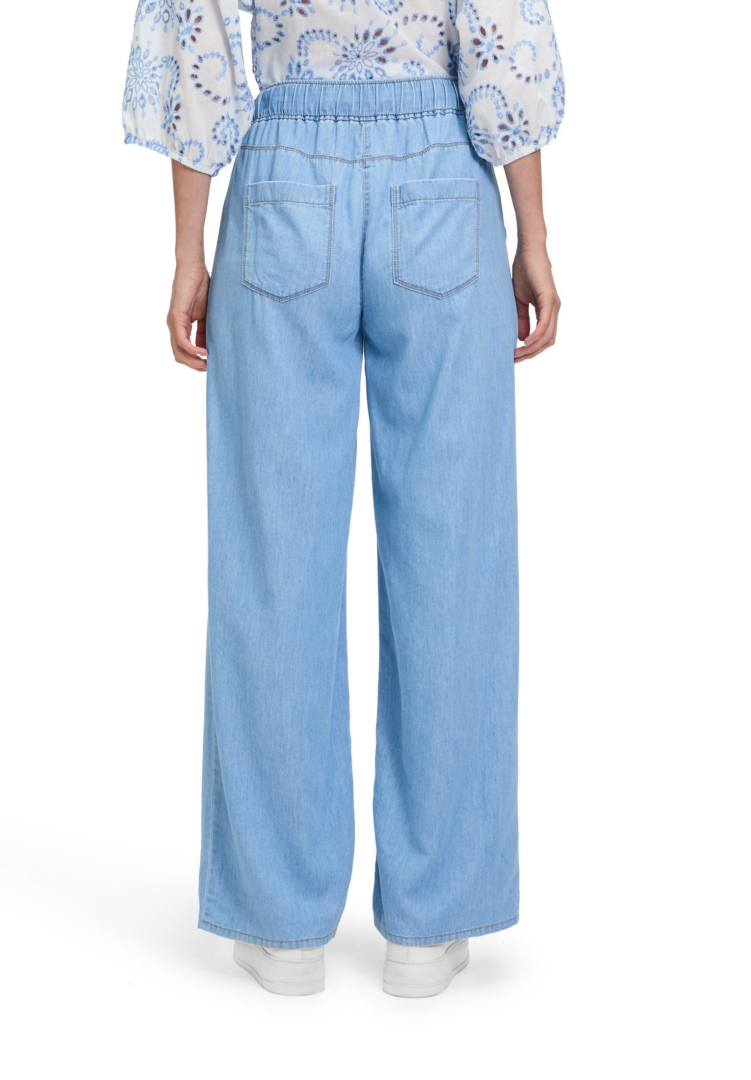 Betty&Co Stoffhose Damen mit elastischem Bund Material