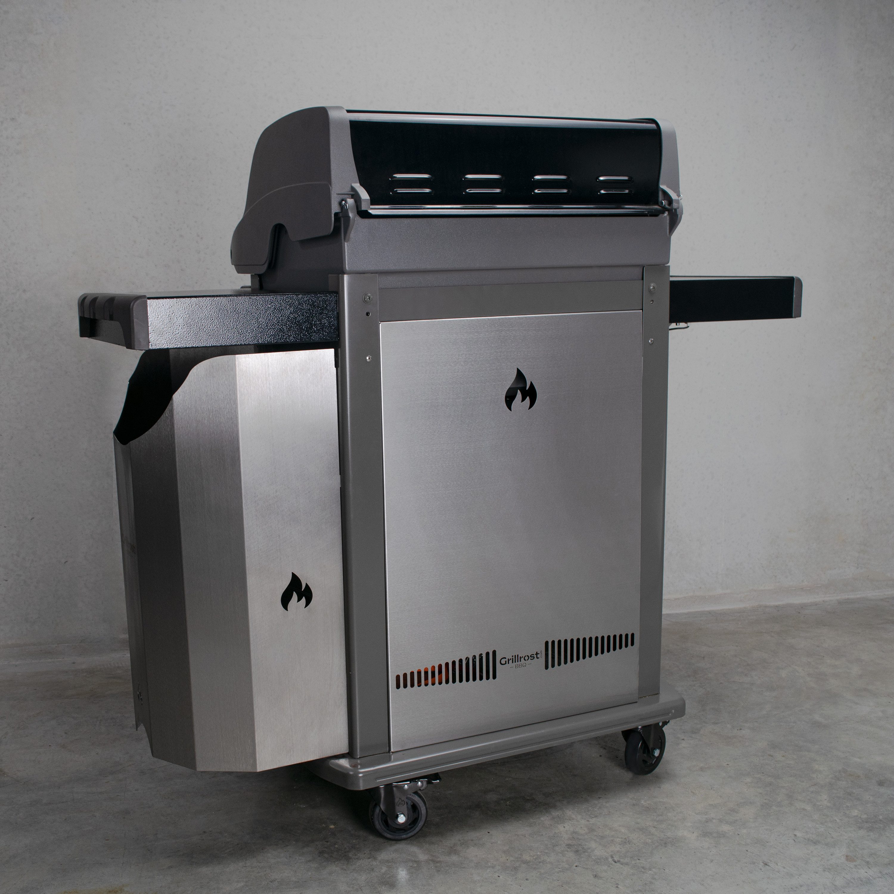 Grillrost.com BBQ Grillrost BBQ Gasflaschenabdeckung Weber Spirit 200 und 300 (ab 2013), Made in Germany