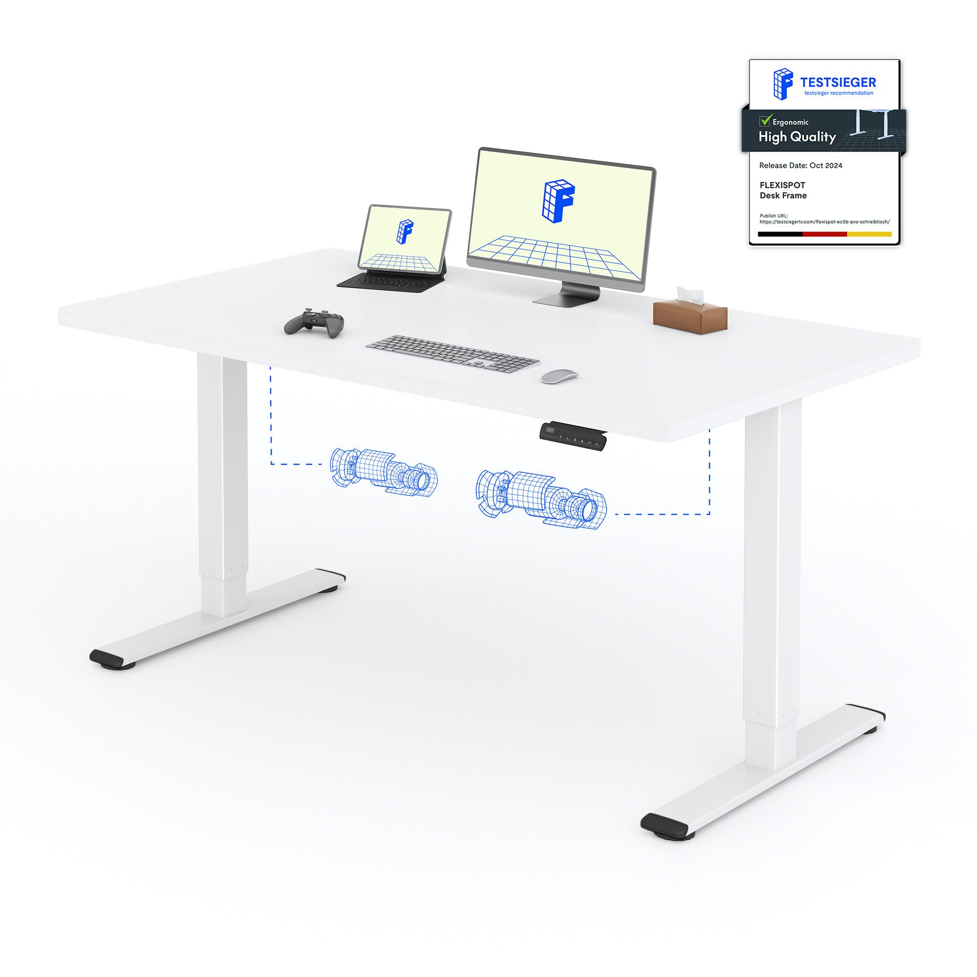 FLEXISPOT Schreibtisch Basic Plus Elektrisch höhenverstellbarer günstig online kaufen