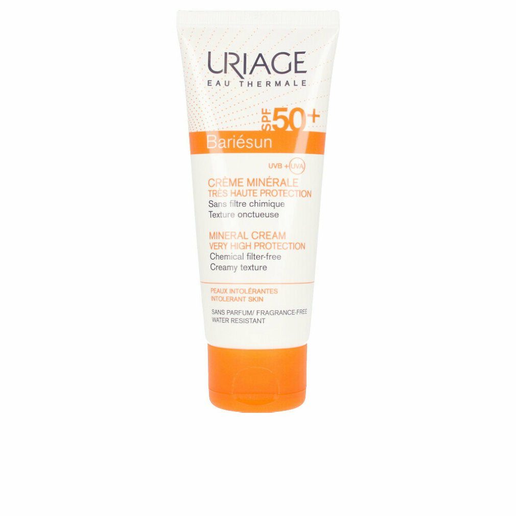 Uriage Sonnenschutzpflege Uriage Bariésun SPF50+ Schutzcreme 100ml Toning