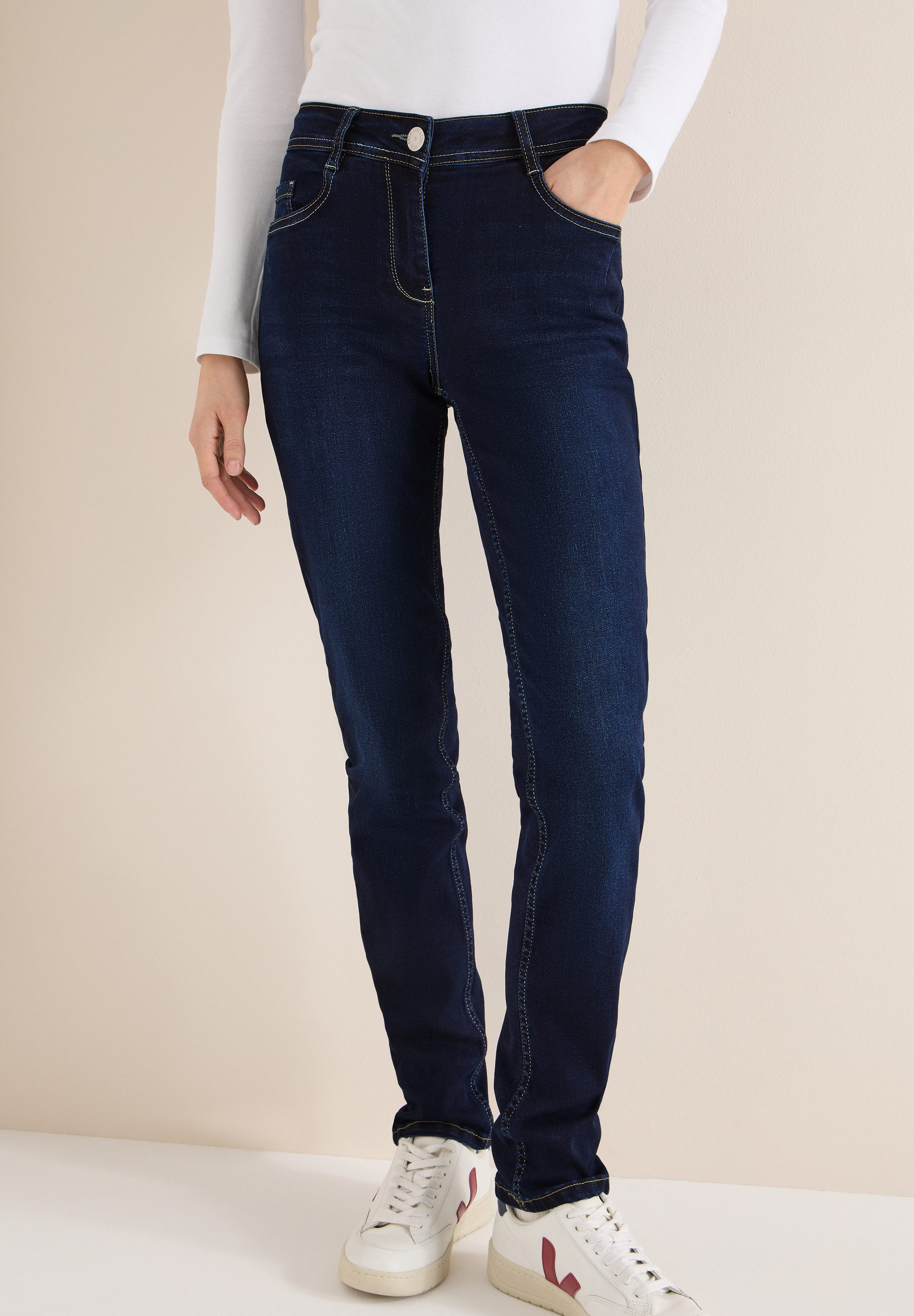 CECIL Slim-fit-Jeans Style Scarlett mit Stretch