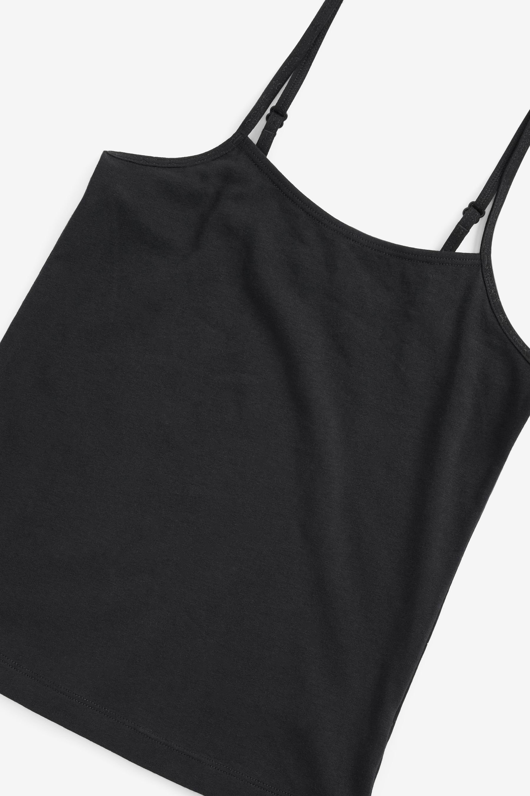 Next Unterhemd Trägertops mit 3er-Pack (3-St) im Spaghettiträgern Black