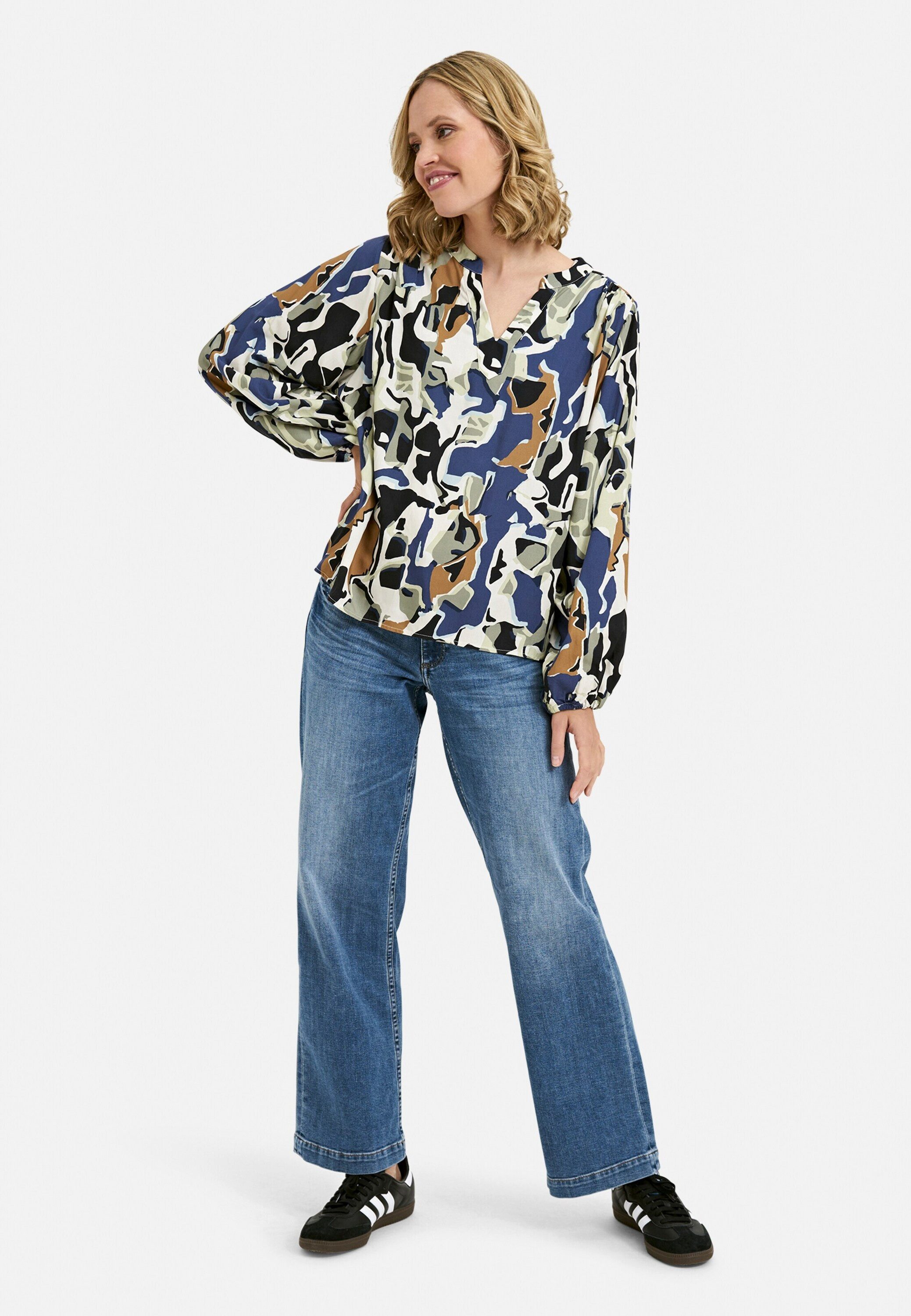 Smith & Soul Langarmbluse (1-tlg) Drapiert/gerafft