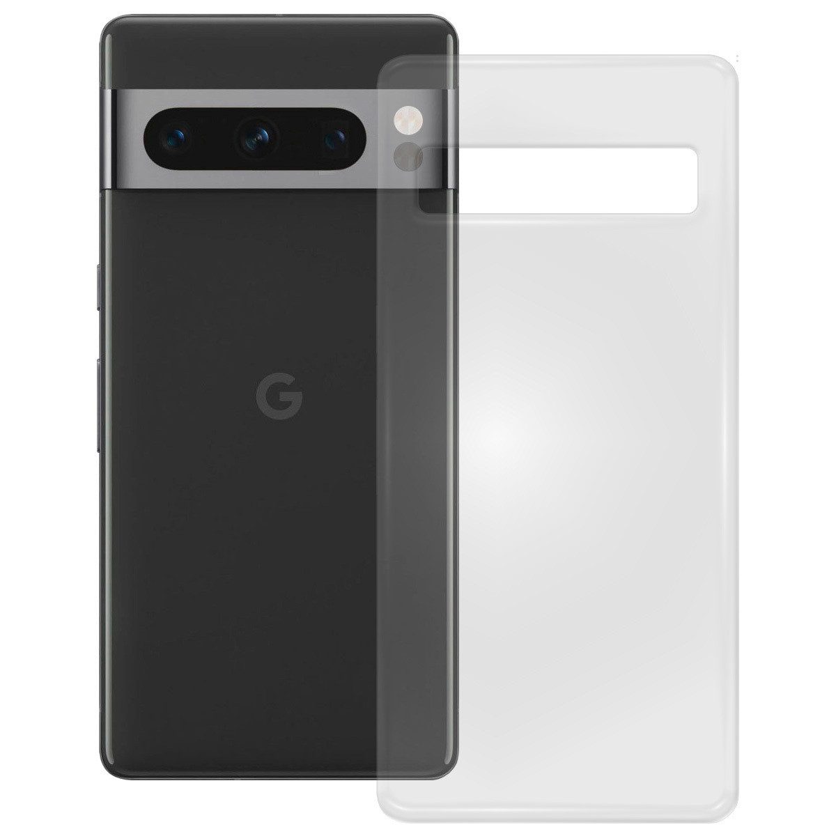 Smartphone-Hülle Soft TPU Case für Google Pixel 8 Pro, transparent