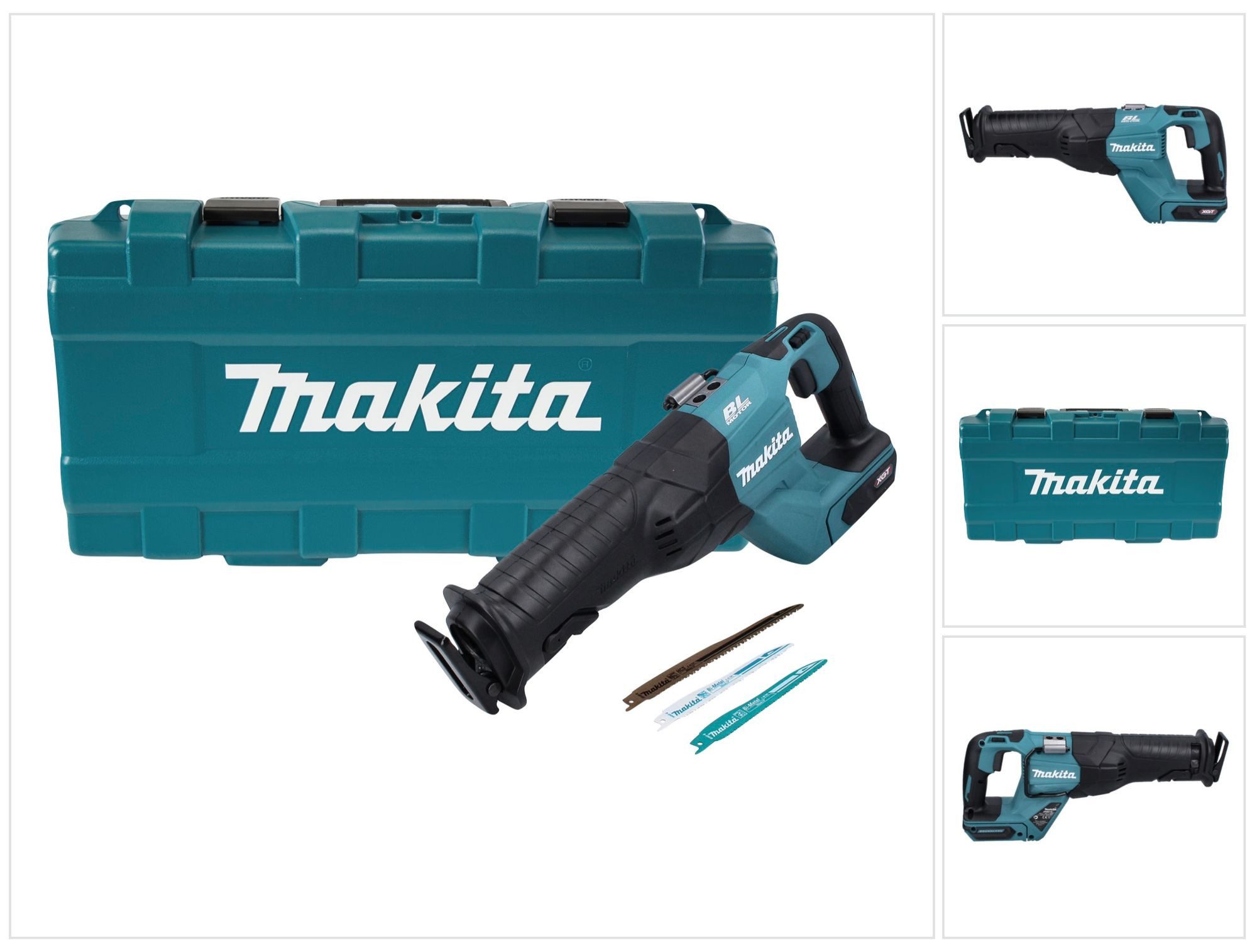 Makita Akku-Reciprosäge JR 001 GZ01 40 V max. Brushless Säbelsäge XGT + Koffer