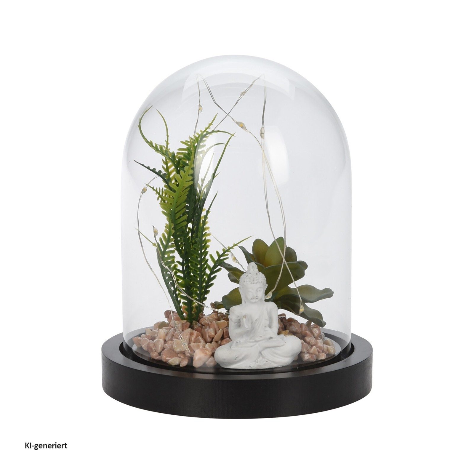 Koopman LED Dekolicht Leuchtdeko Buddha LED, LED, Geschenkidee Dekofigur