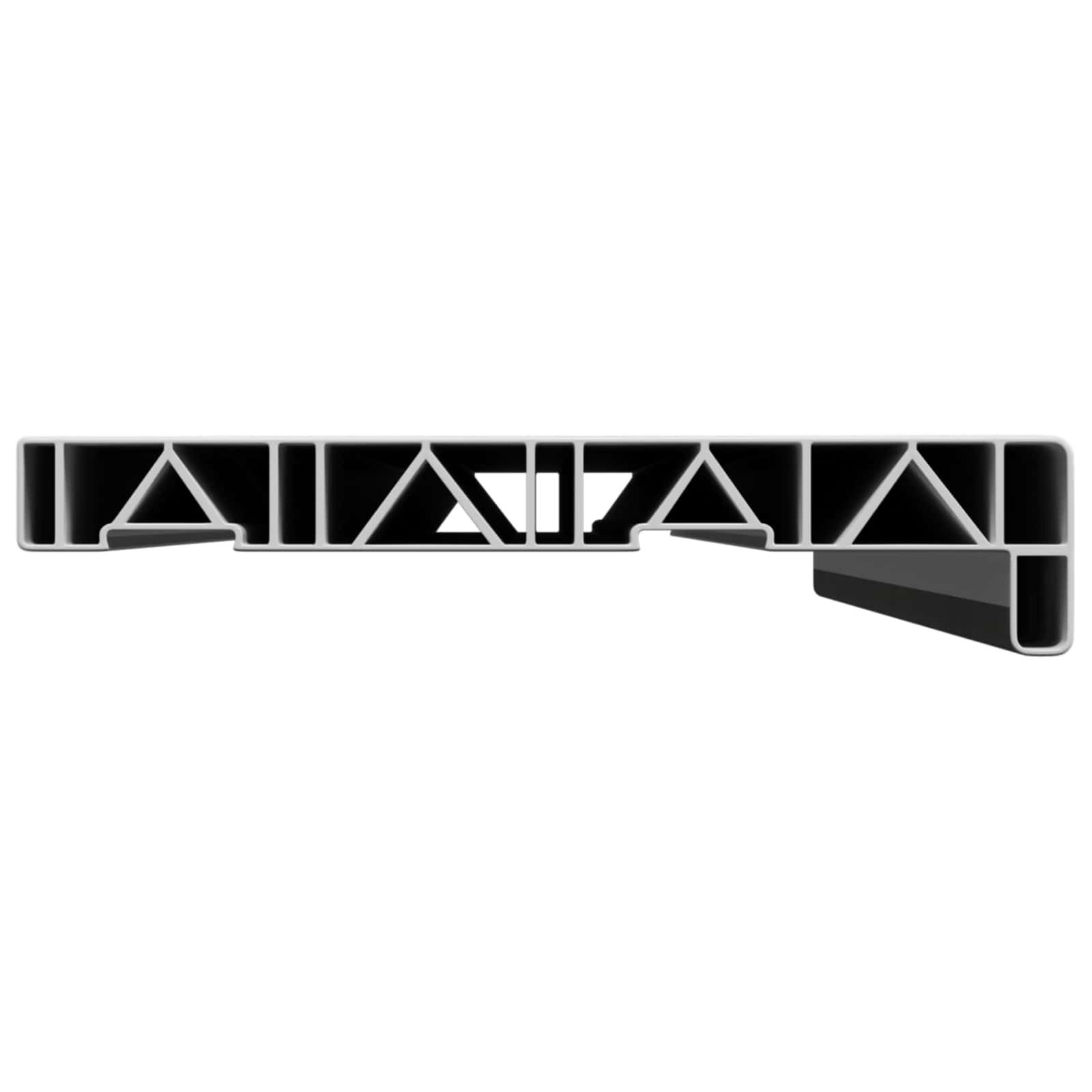 vidaXL Fensterbank Fensterbank Marmorstruktur 100 x 20 x 4,5 cm PVC – Bild 4 von 5