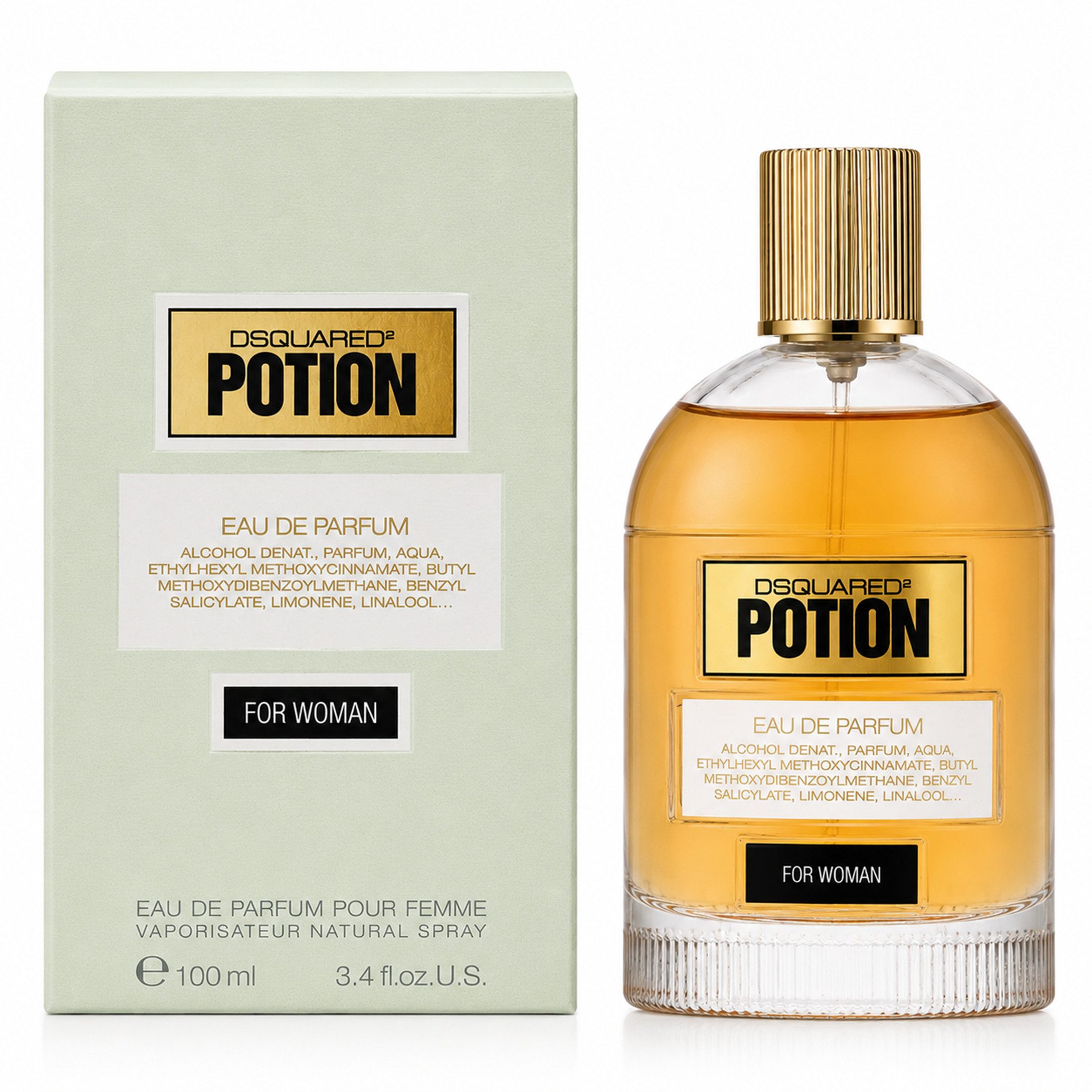 Dsquared2 Eau de Parfum Dsquared Potion For Woman Eau de Parfum 100ml