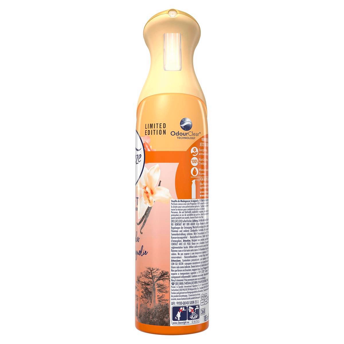 Febreze Raumduft Febreze Lufterfrischer Madagaska Vanille & Magnolie 185ml - Raumduft