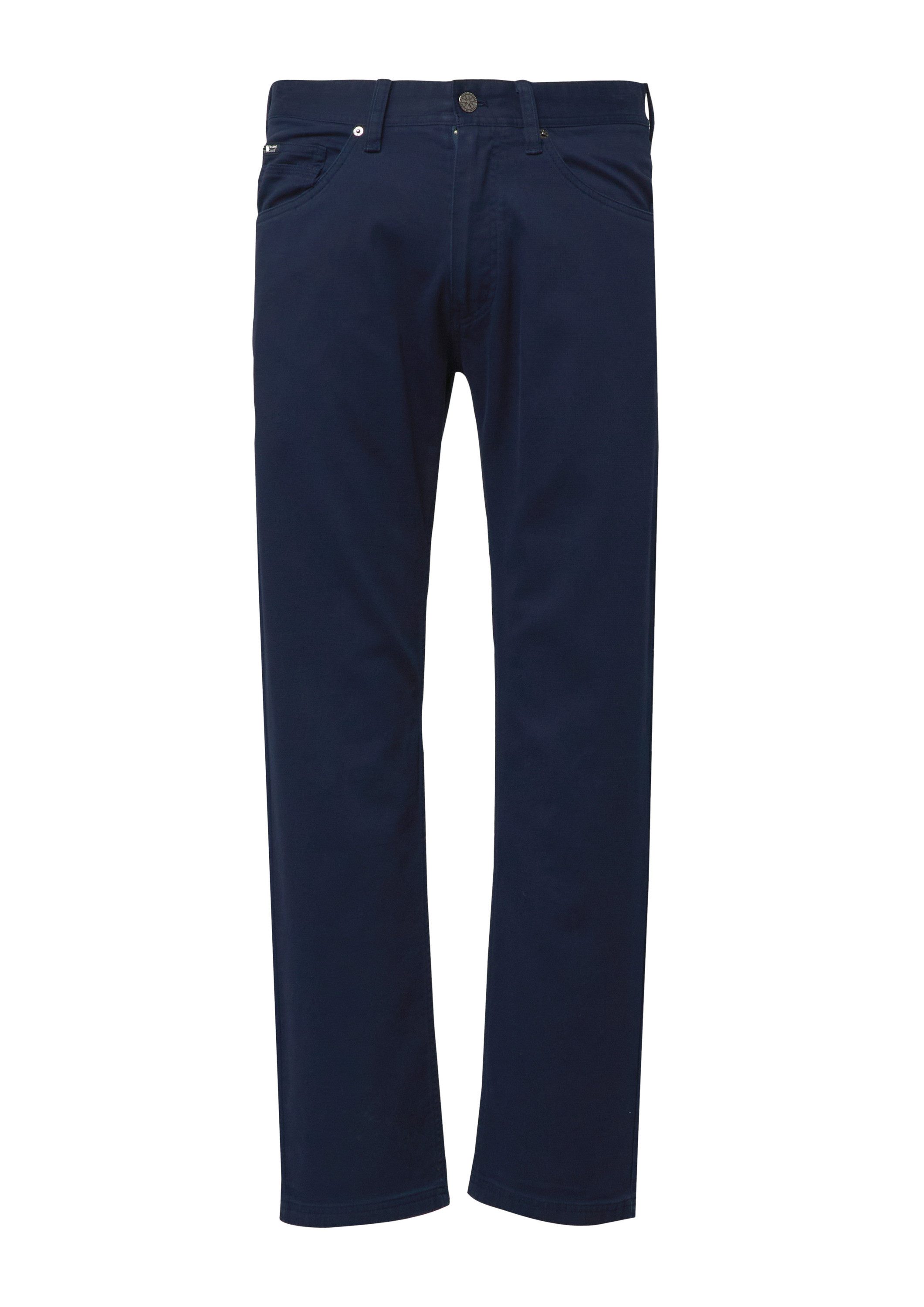 s.Oliver Chinos Hose Regular Fit: Hose aus strukturierter Baumwolle günstig online kaufen