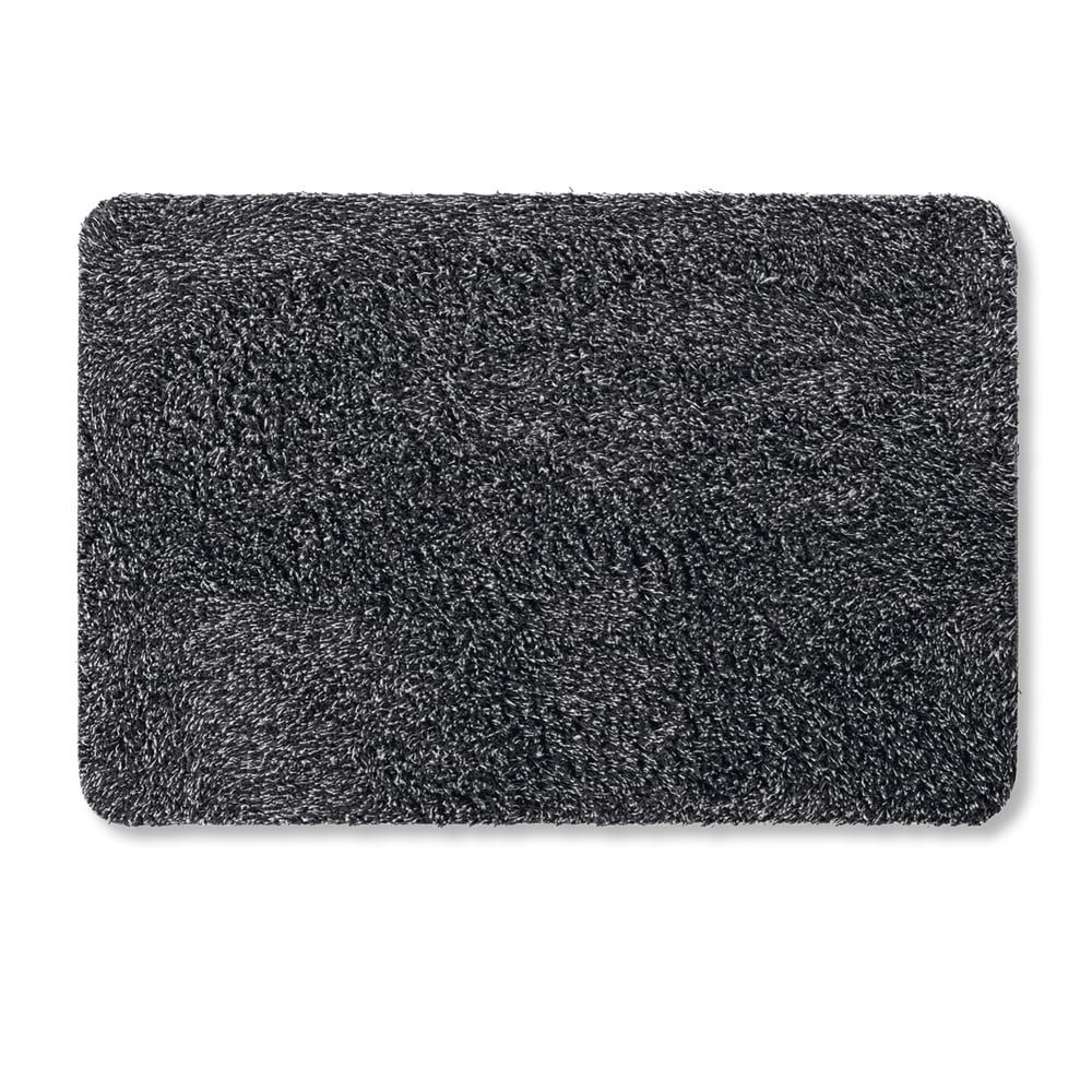 EASYmaxx Fußmatte Schmutzfangmatte Magic Step 40x60cm grau, Schmutzfangmatte Für optimale Wasser- und Schmutzaufnahme