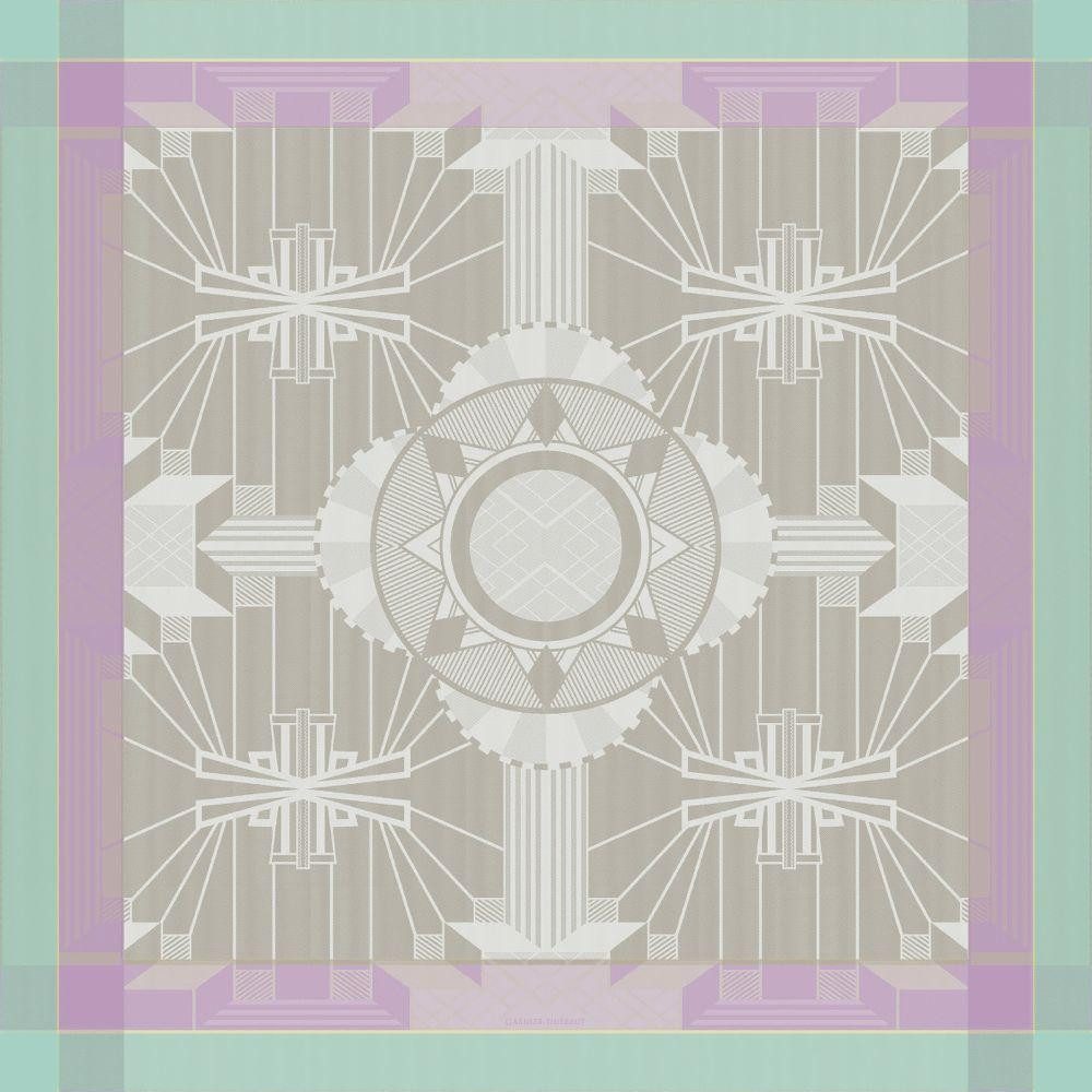 Garnier Thiebaut Tischdecke Tischdecke Gatsby Neon 155 x 260 cm