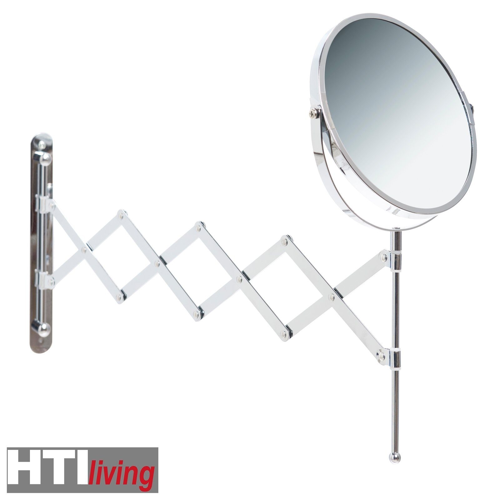 HTI-Living Wandspiegel Vergrößerung Kosmetikspiegel mit