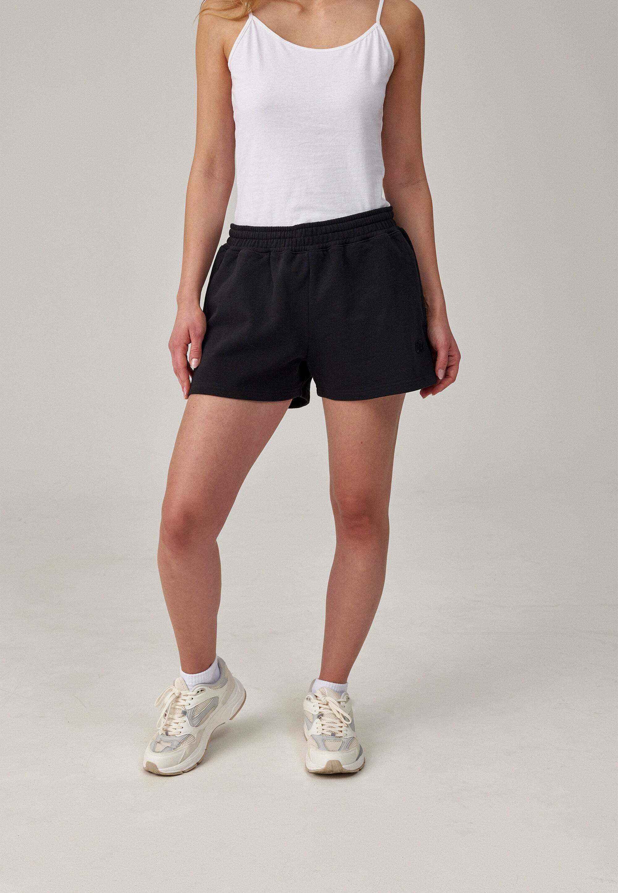 SNOCKS Trainingsshorts Kurze Sweatshorts für Damen aus Bio-Baumwolle (1-tlg günstig online kaufen