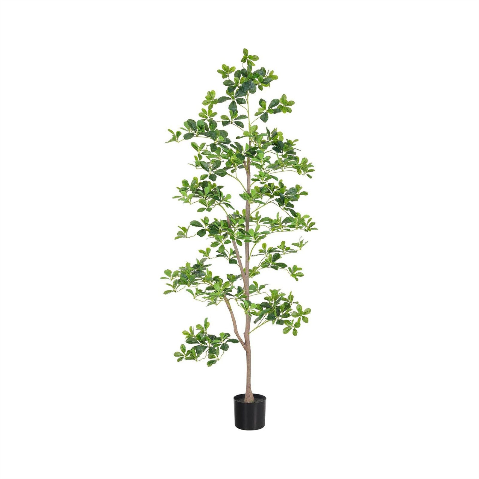 Künstliche Zimmerpflanze Künstlicher Schefflera-Baum Mit natürlichen günstig online kaufen