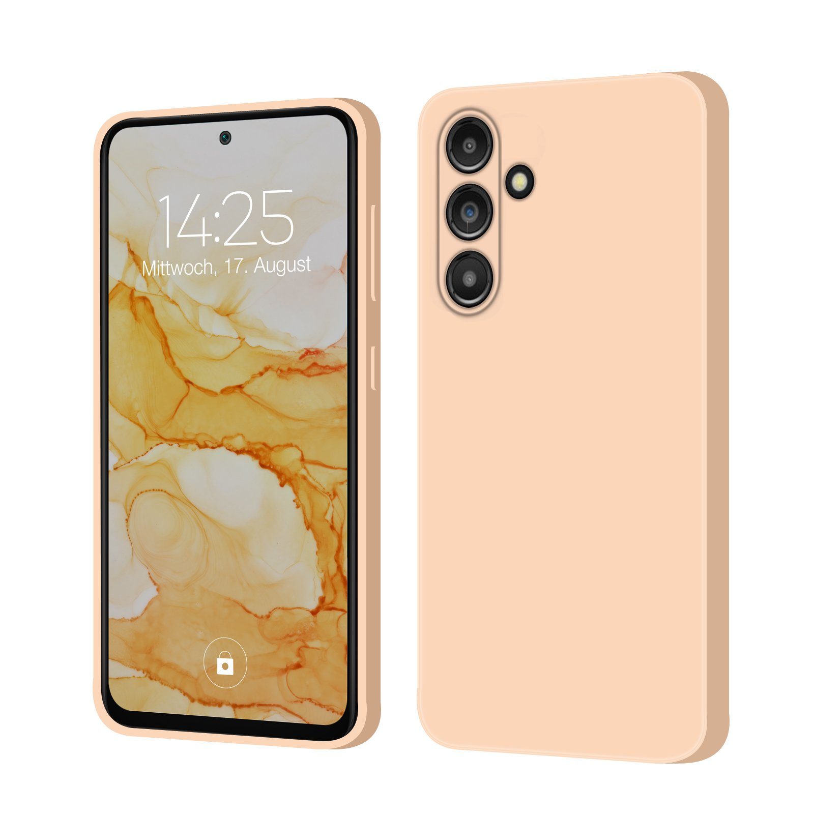 Tec-Expert Handyhülle SoftGrip Cover Hülle für Samsung Galaxy A54 5G, Handy Case Bumper integrierter Kameraschutz flexibel