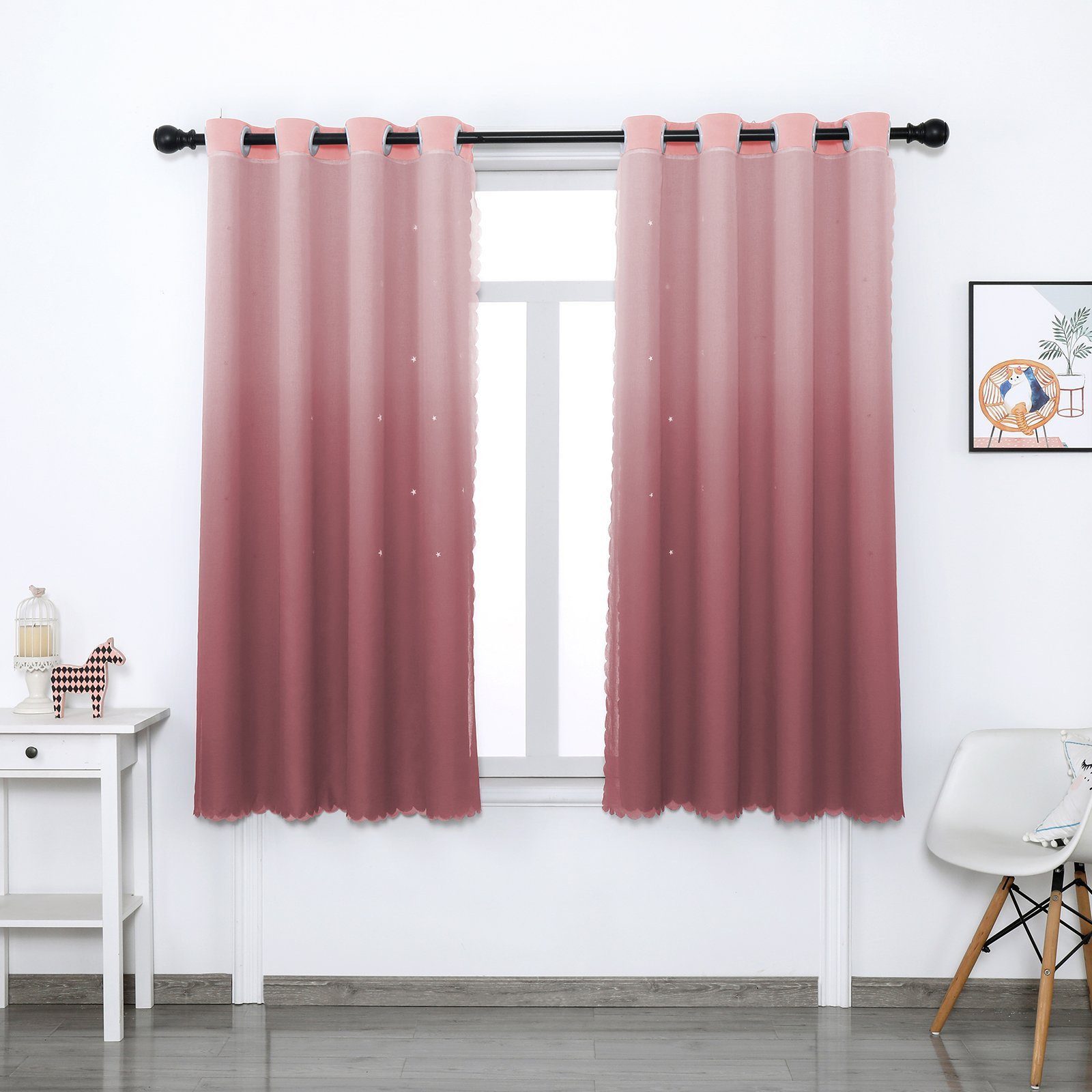 BYSURE Gardine, Ösen (1 St), verdunkelnd, günstig online kaufen