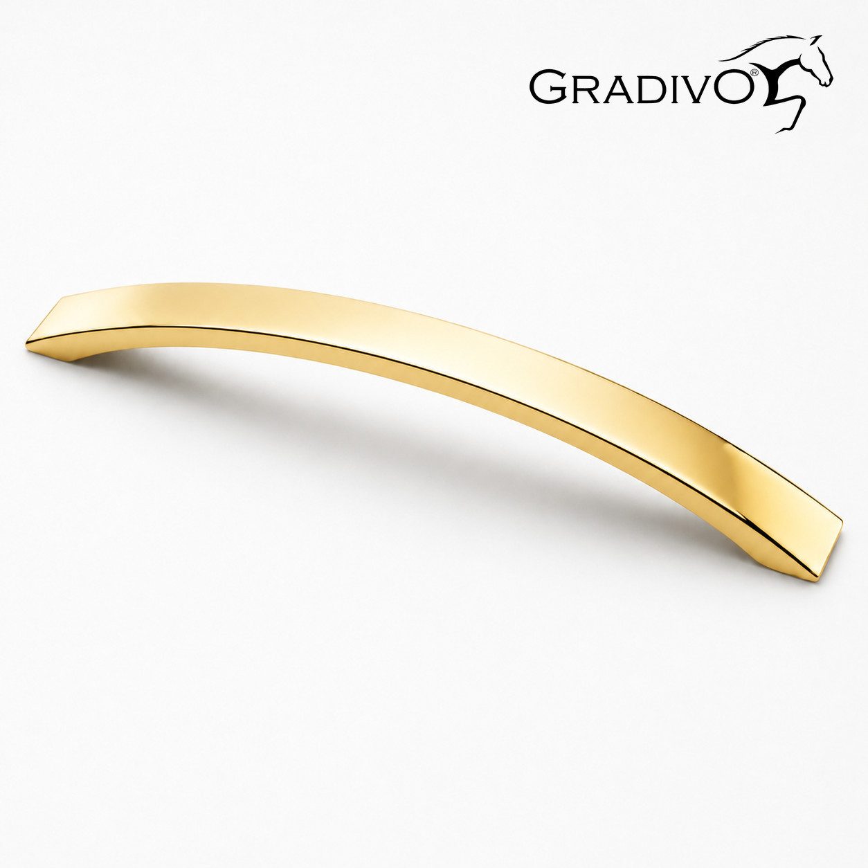 Gradivo Möbelgriff Schrankgriff Bügelgriff 620 - Gold, 128 mm