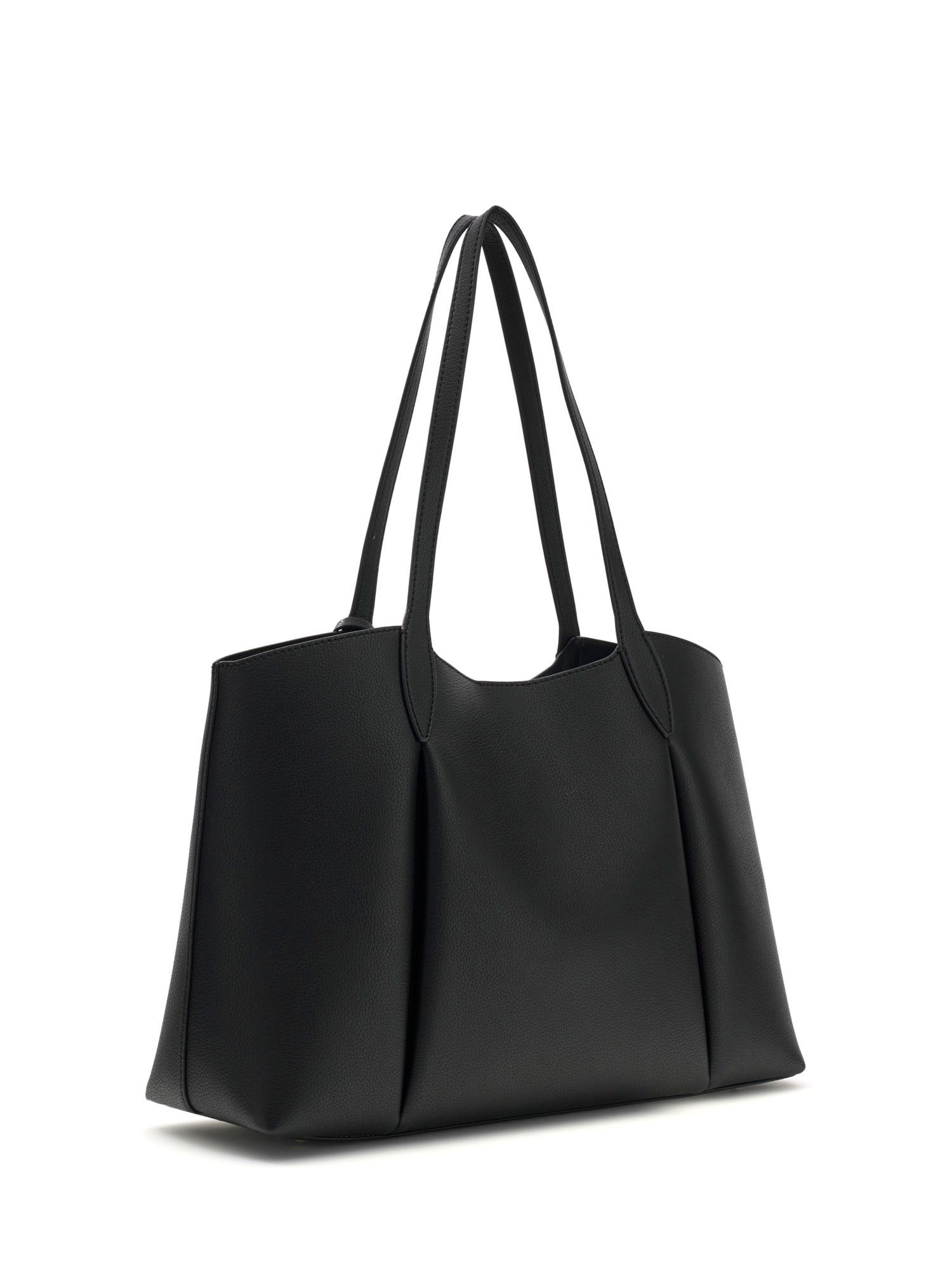 Guess Shopper MELODY 2 IN 1 TOTE (Set, Herausnehmbare Innentasche, abnehmbarer Schlüsselanhänger), Damen Handtasche, Schultertasche mit goldfarbener Logo-Applik – Bild 5 von 5