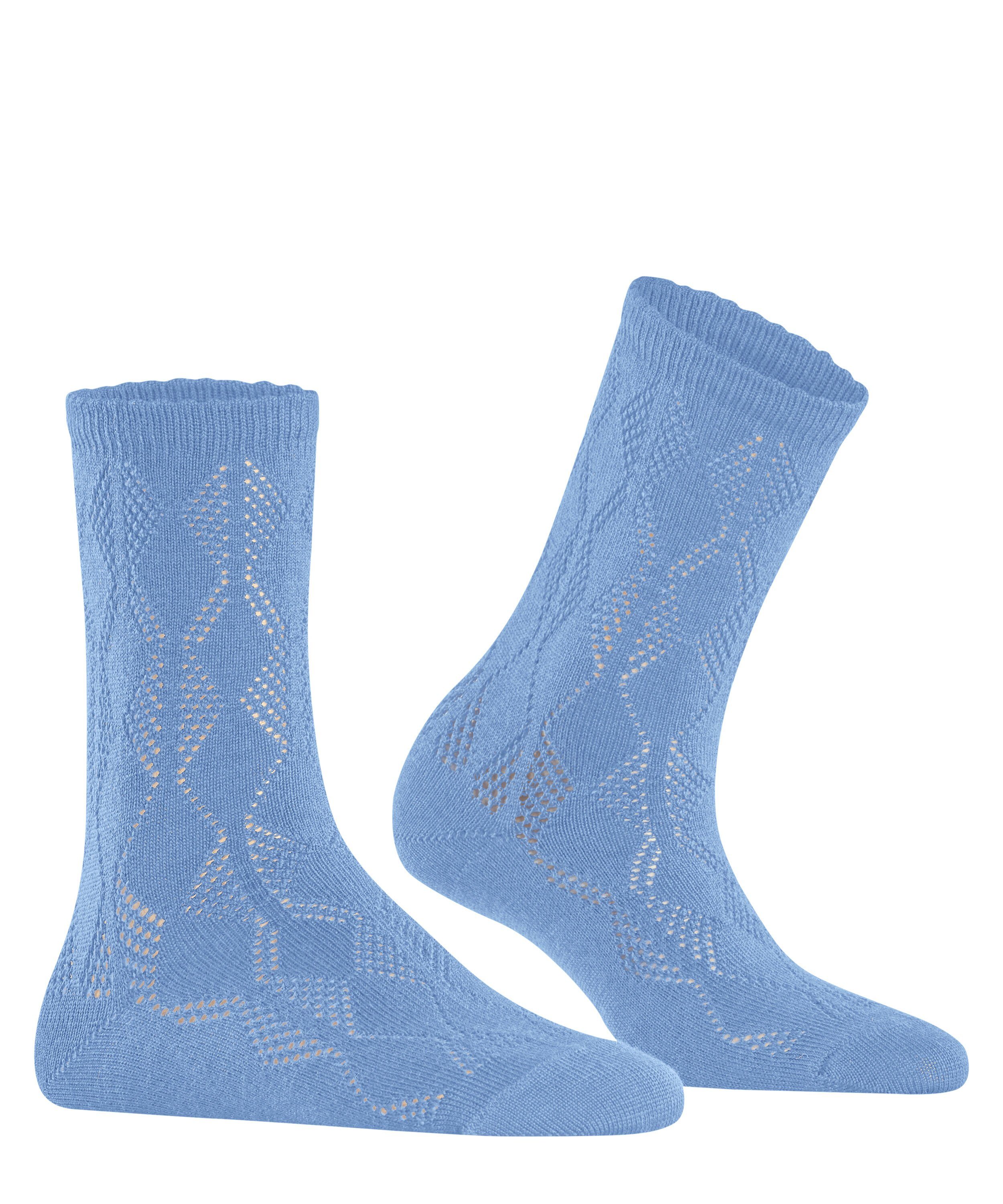(6367) FALKE (1-Paar) Vibe Argyle Socken arcticblue