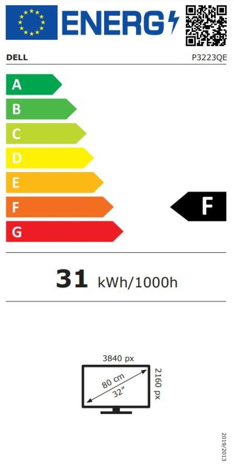 Energieeffizienzklasse: 