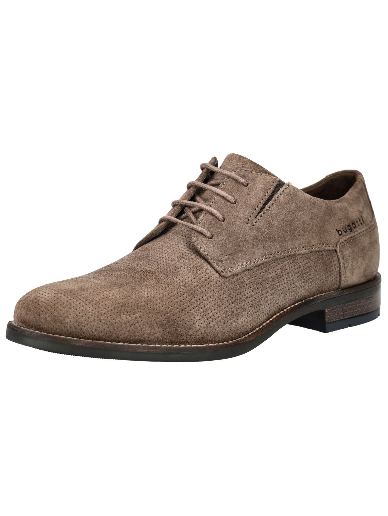 bugatti Businessschuhe Veloursleder Schnürschuh günstig online kaufen