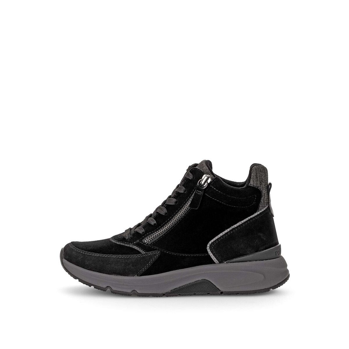 Gabor Sportliche Stiefelette Materialmix Leder Stiefelette günstig online kaufen
